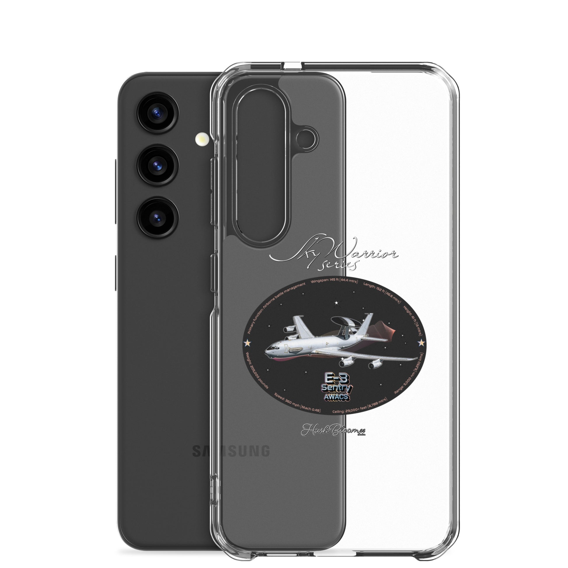 E3 Sentry Clear Case for Samsung