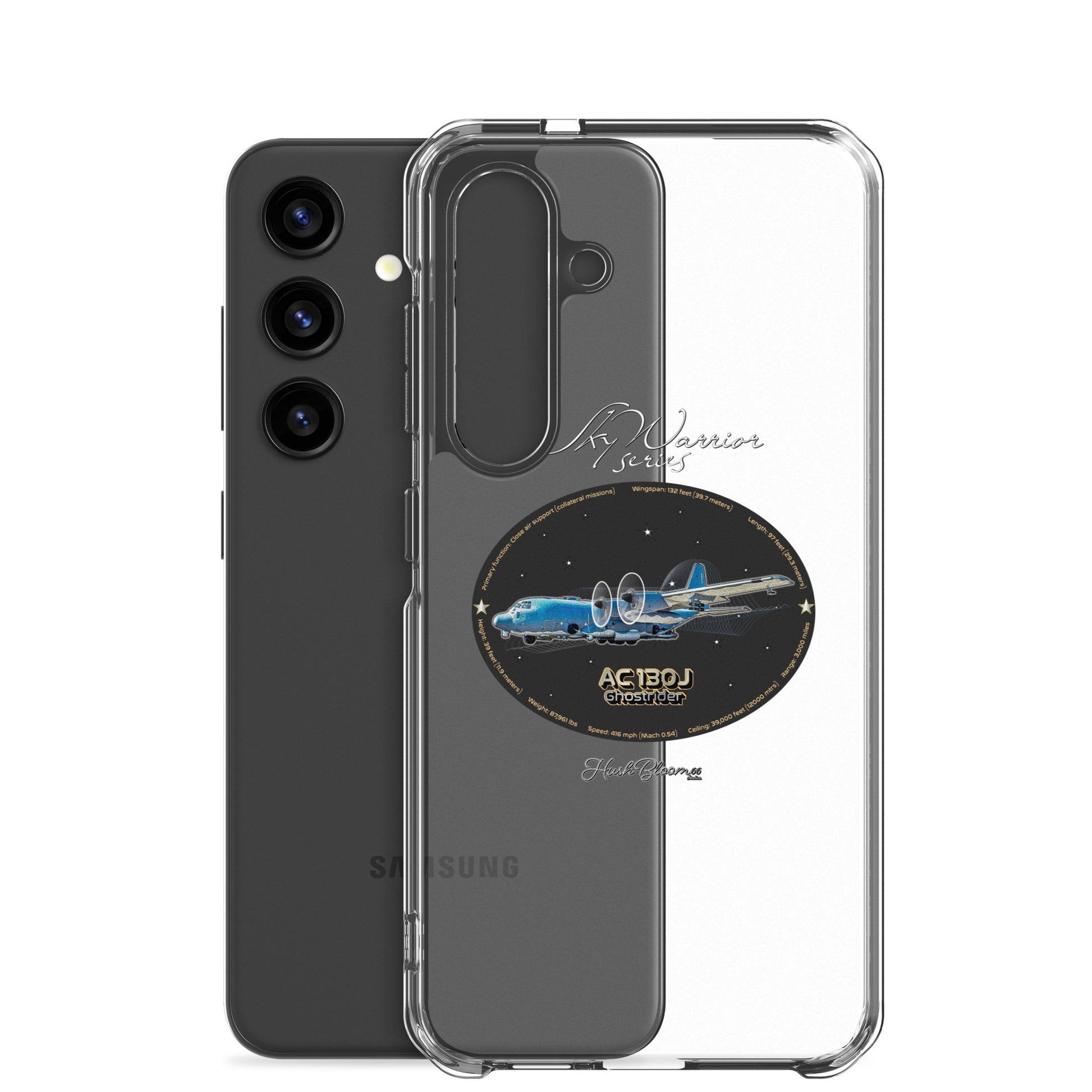 AC130J Ghostrider Clear Case for Samsung
