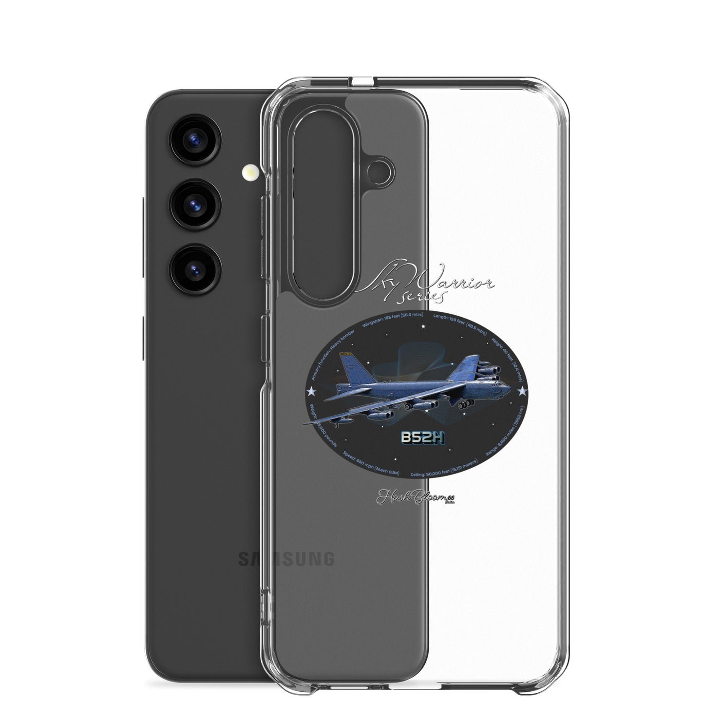 B52H Stratofortress Clear Case for Samsung