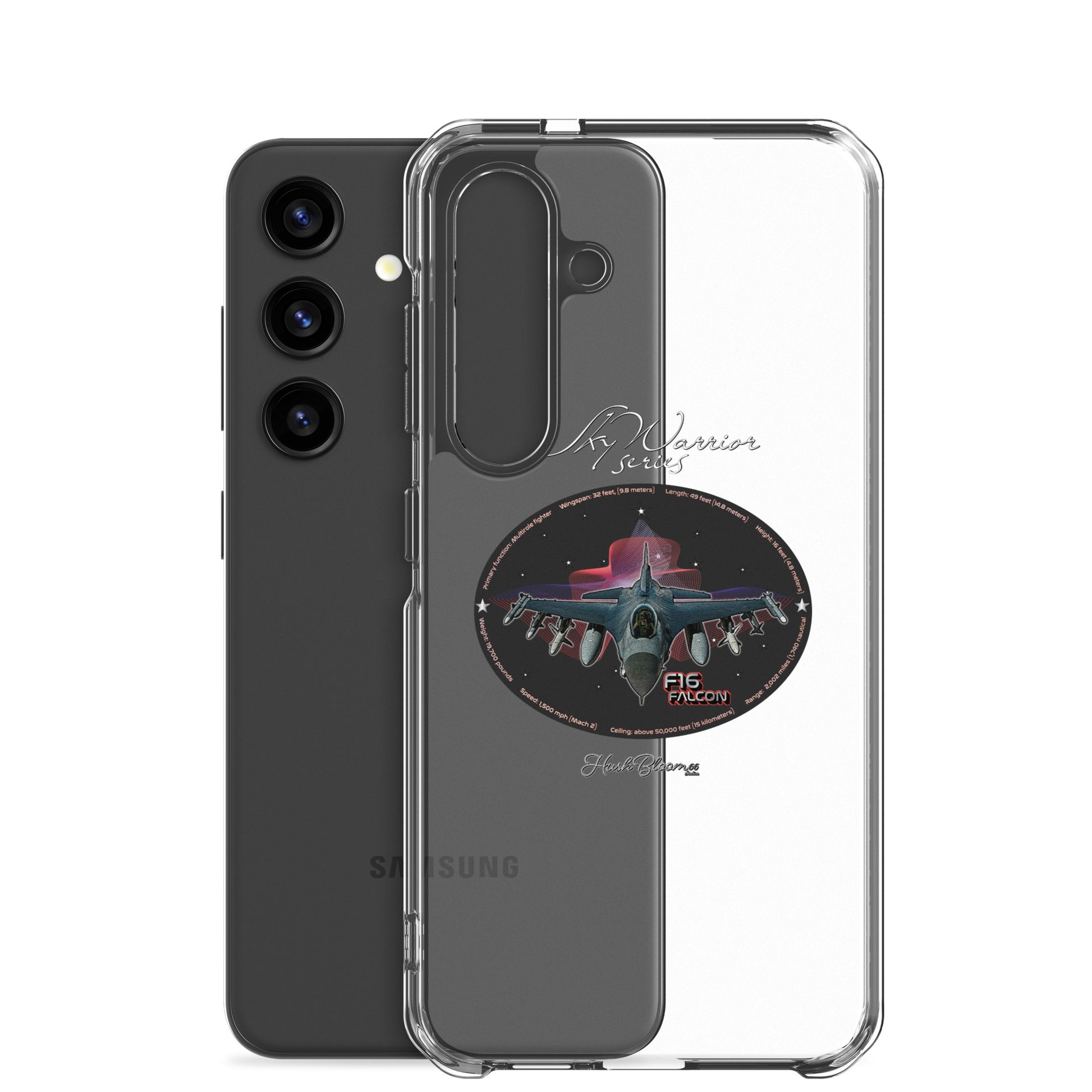 F16 Falcon Clear Case for Samsung