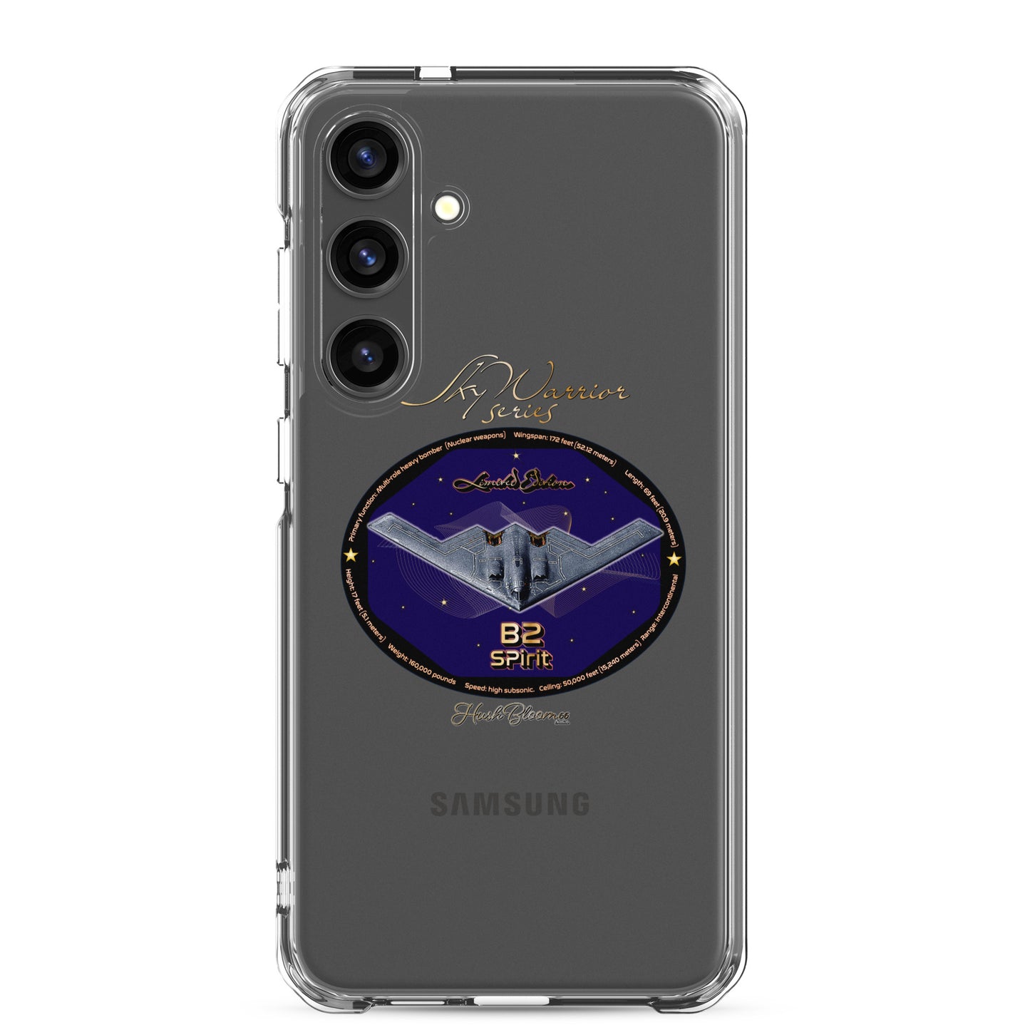 B2 Spirit (Limited Edition) Clear Case for Samsung