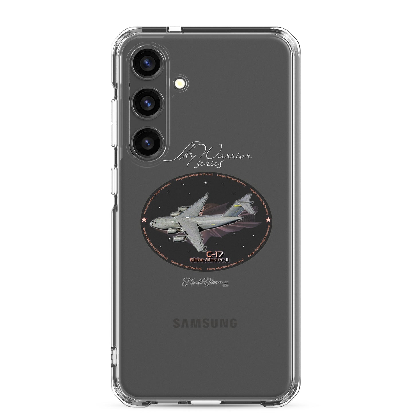 C17 Globe Master III Clear Case for Samsung