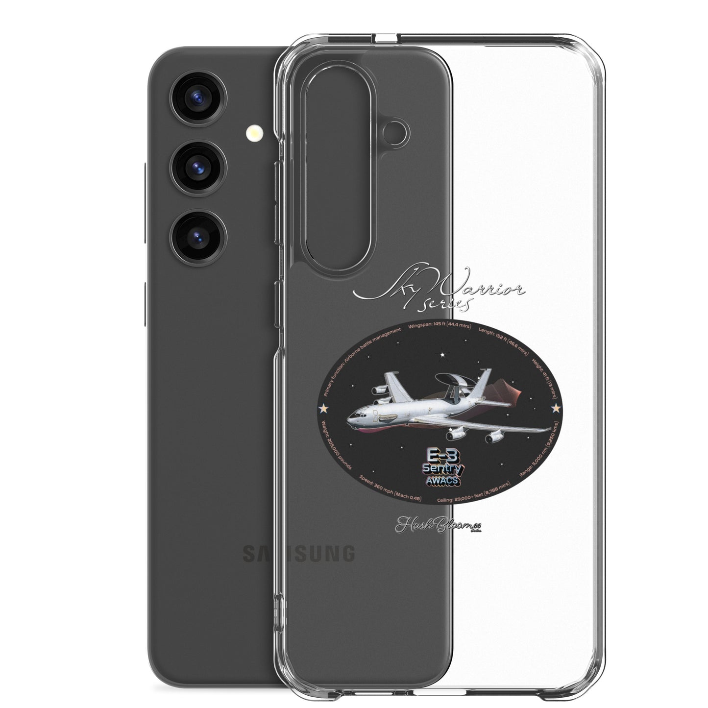E3 Sentry Clear Case for Samsung