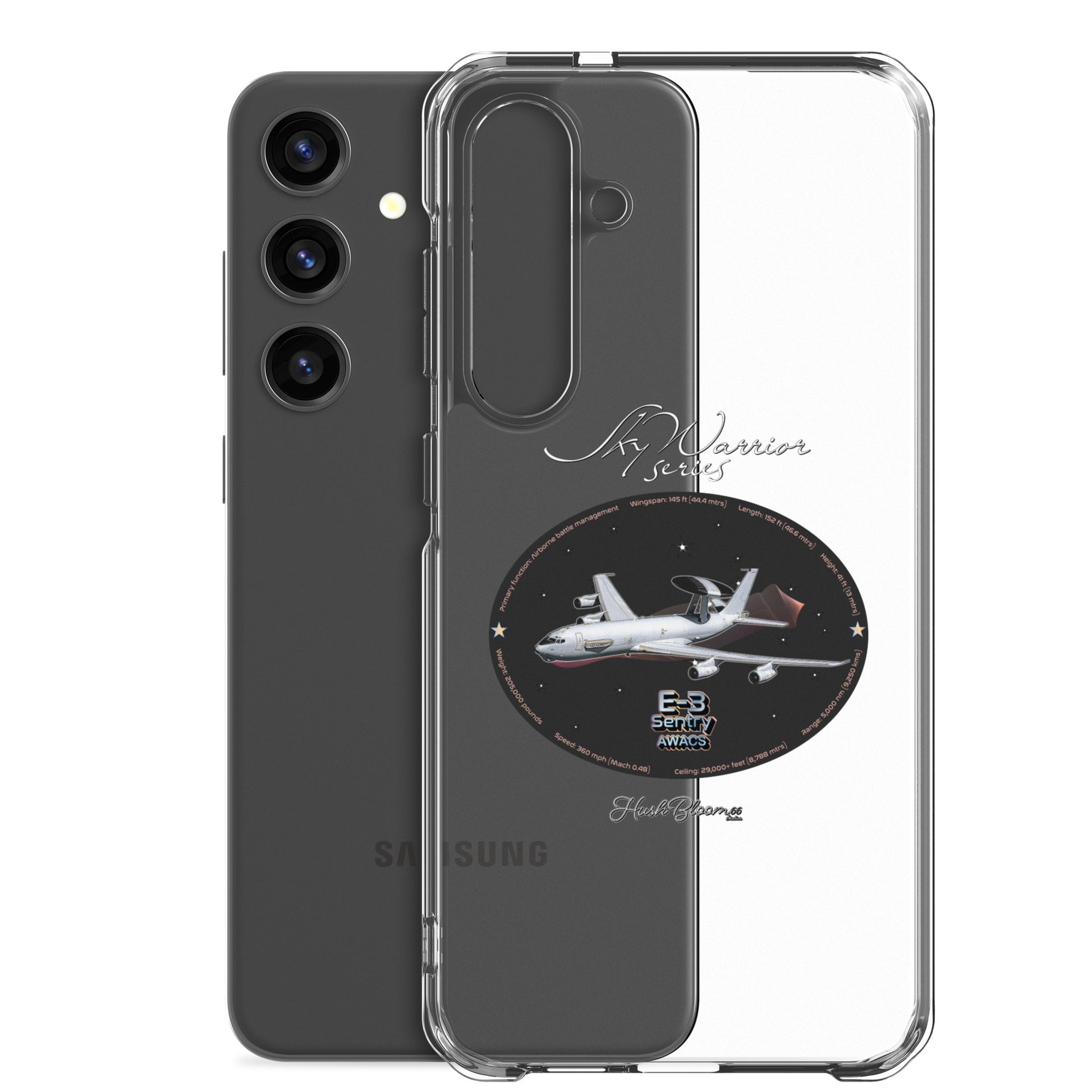 E3 Sentry Clear Case for Samsung