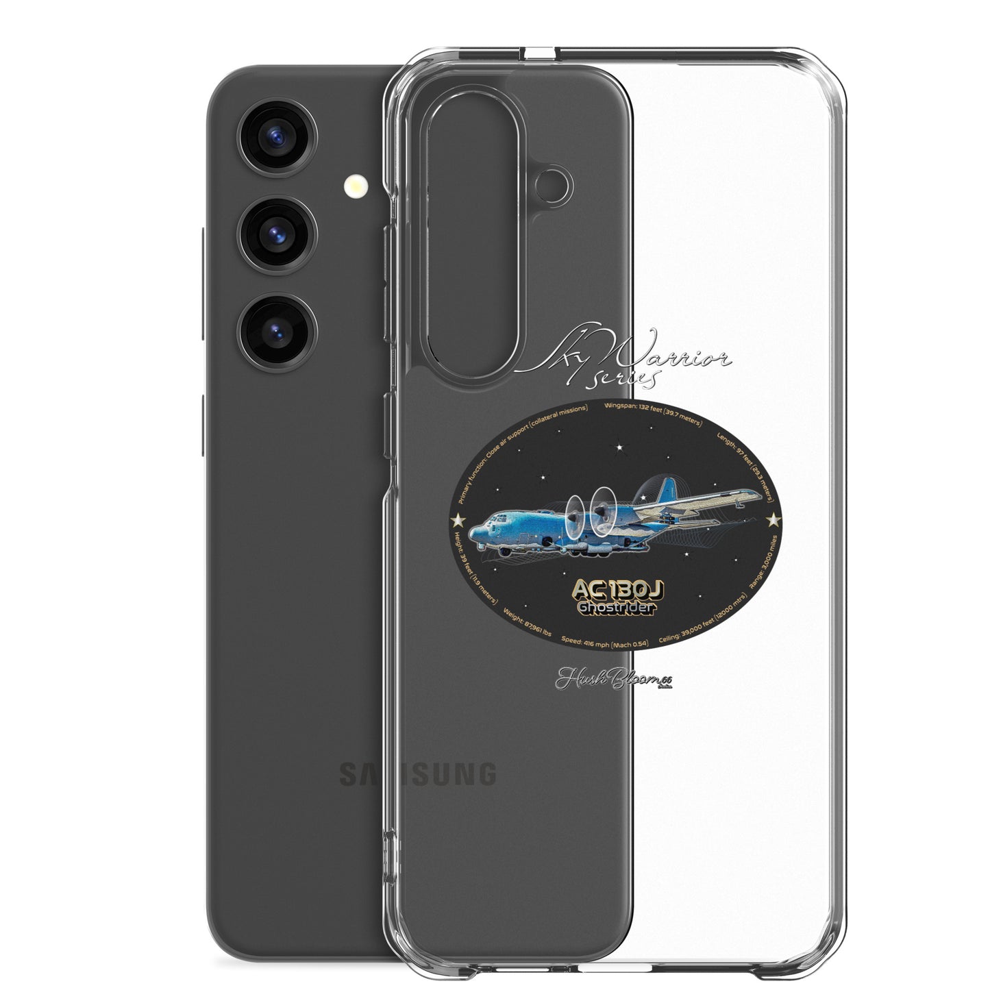 AC130J Ghostrider Clear Case for Samsung