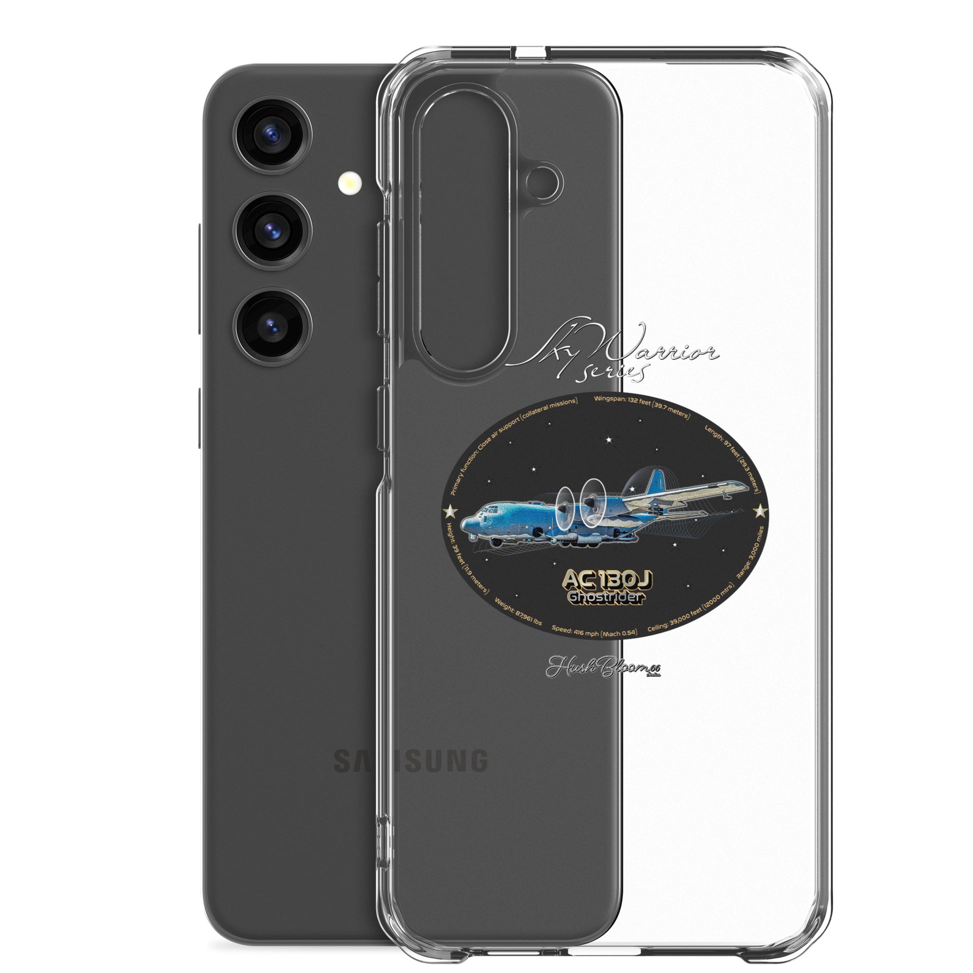 AC130J Ghostrider Clear Case for Samsung
