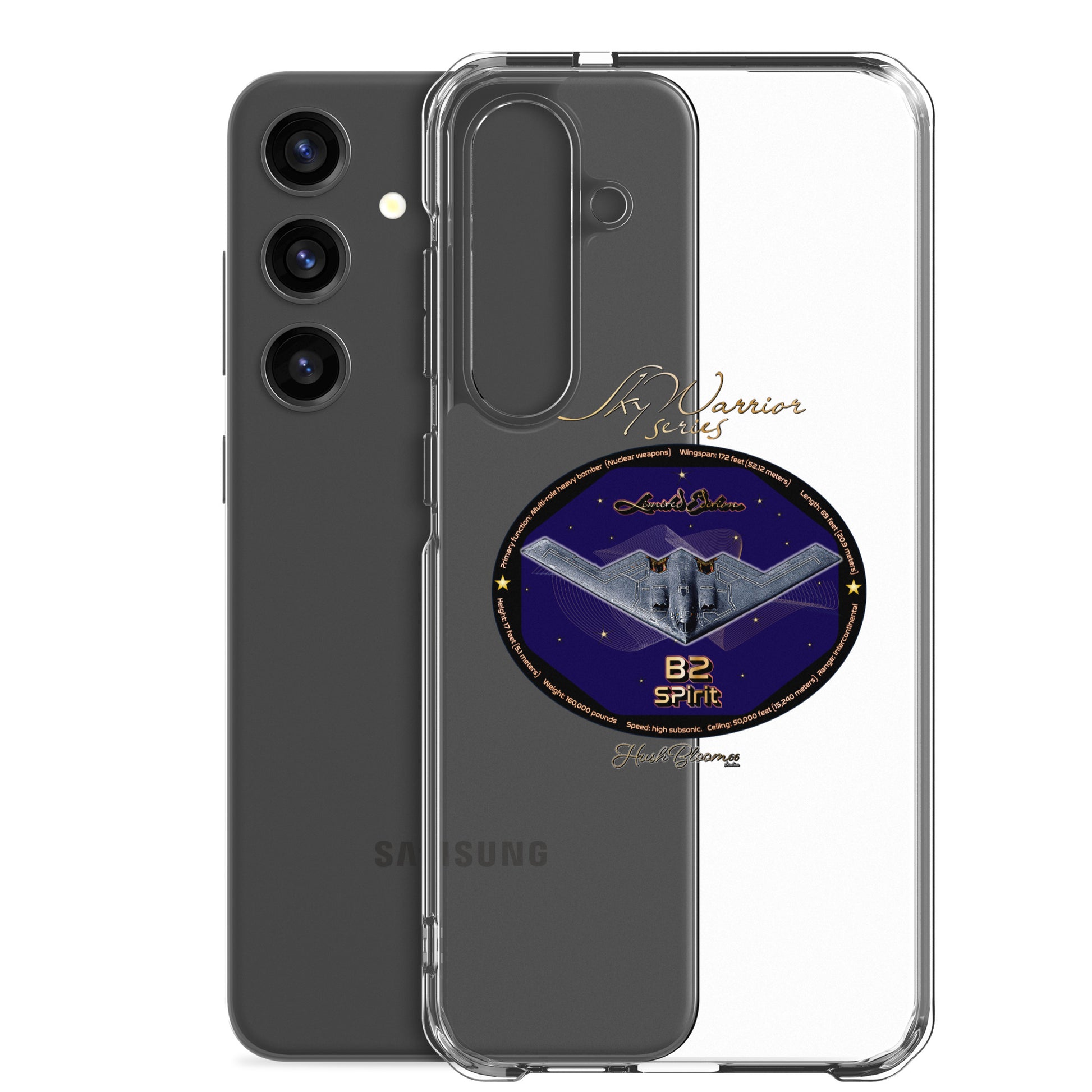 B2 Spirit (Limited Edition) Clear Case for Samsung
