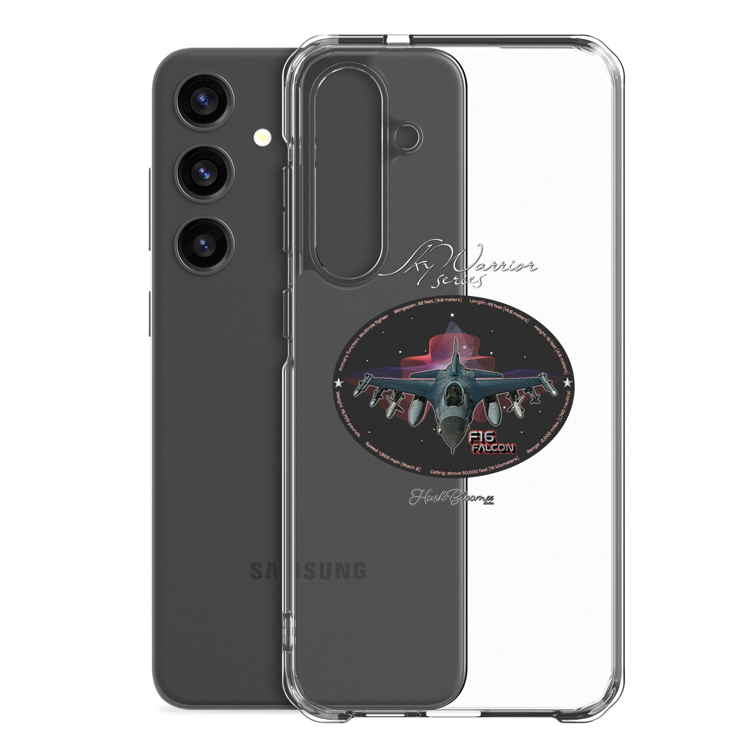 F16 Falcon Clear Case for Samsung