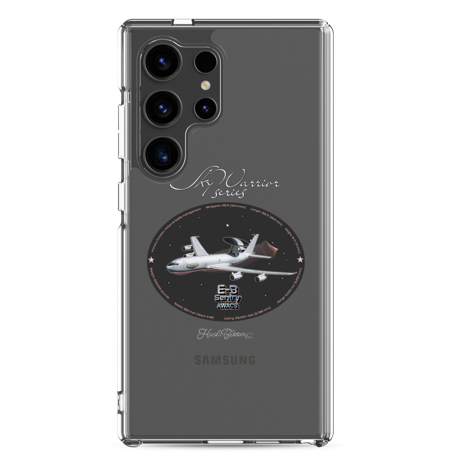 E3 Sentry Clear Case for Samsung