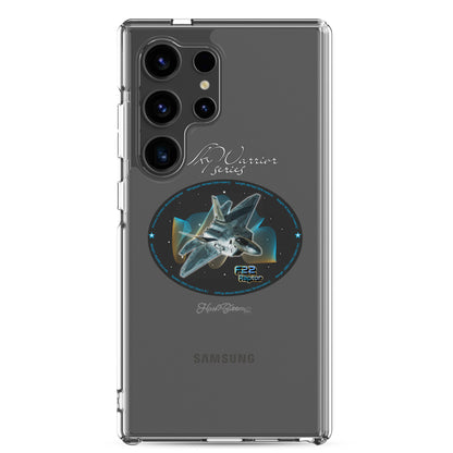 F22 Raptor Clear Case for Samsung