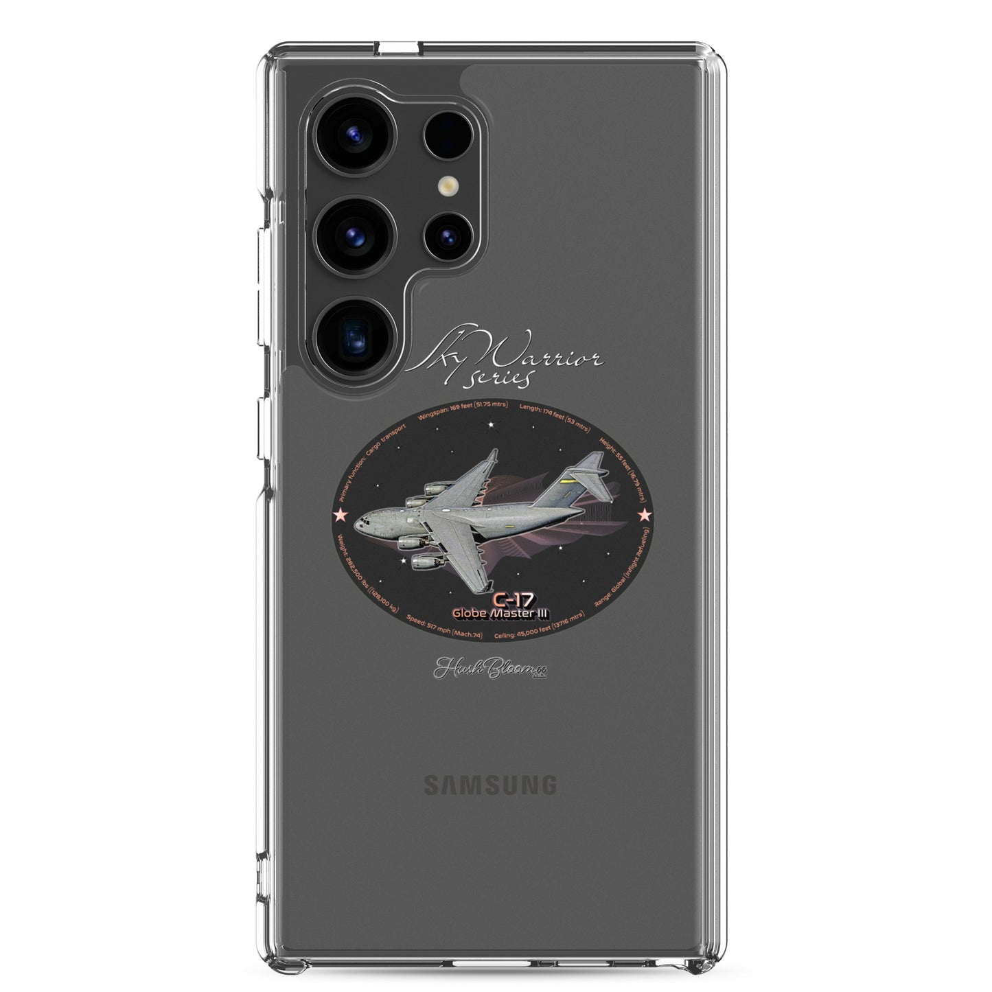 C17 Globe Master III Clear Case for Samsung