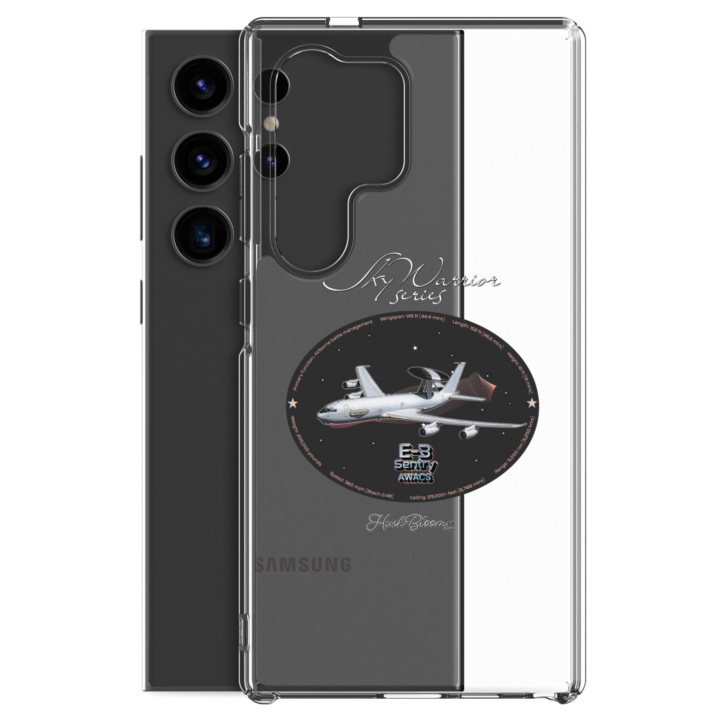 E3 Sentry Clear Case for Samsung