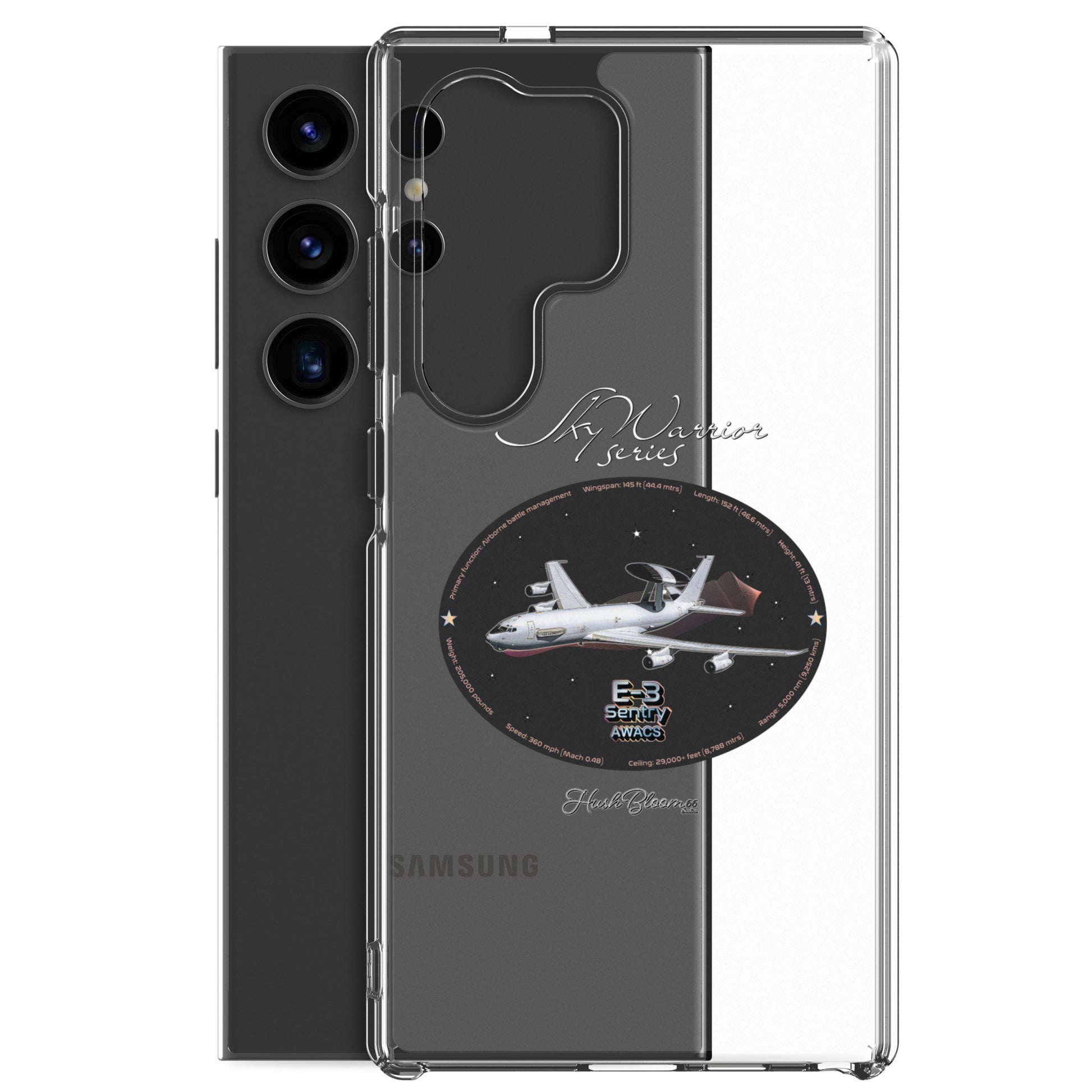 E3 Sentry Clear Case for Samsung