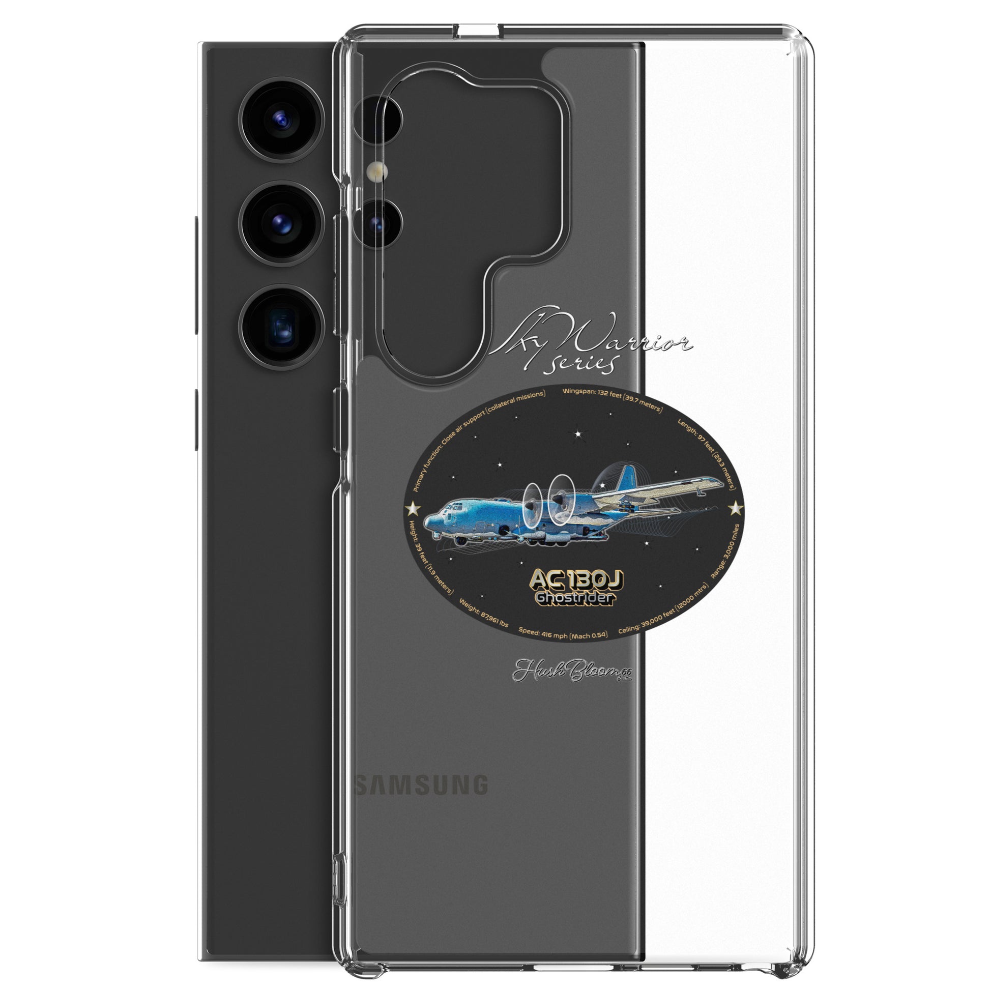 AC130J Ghostrider Clear Case for Samsung