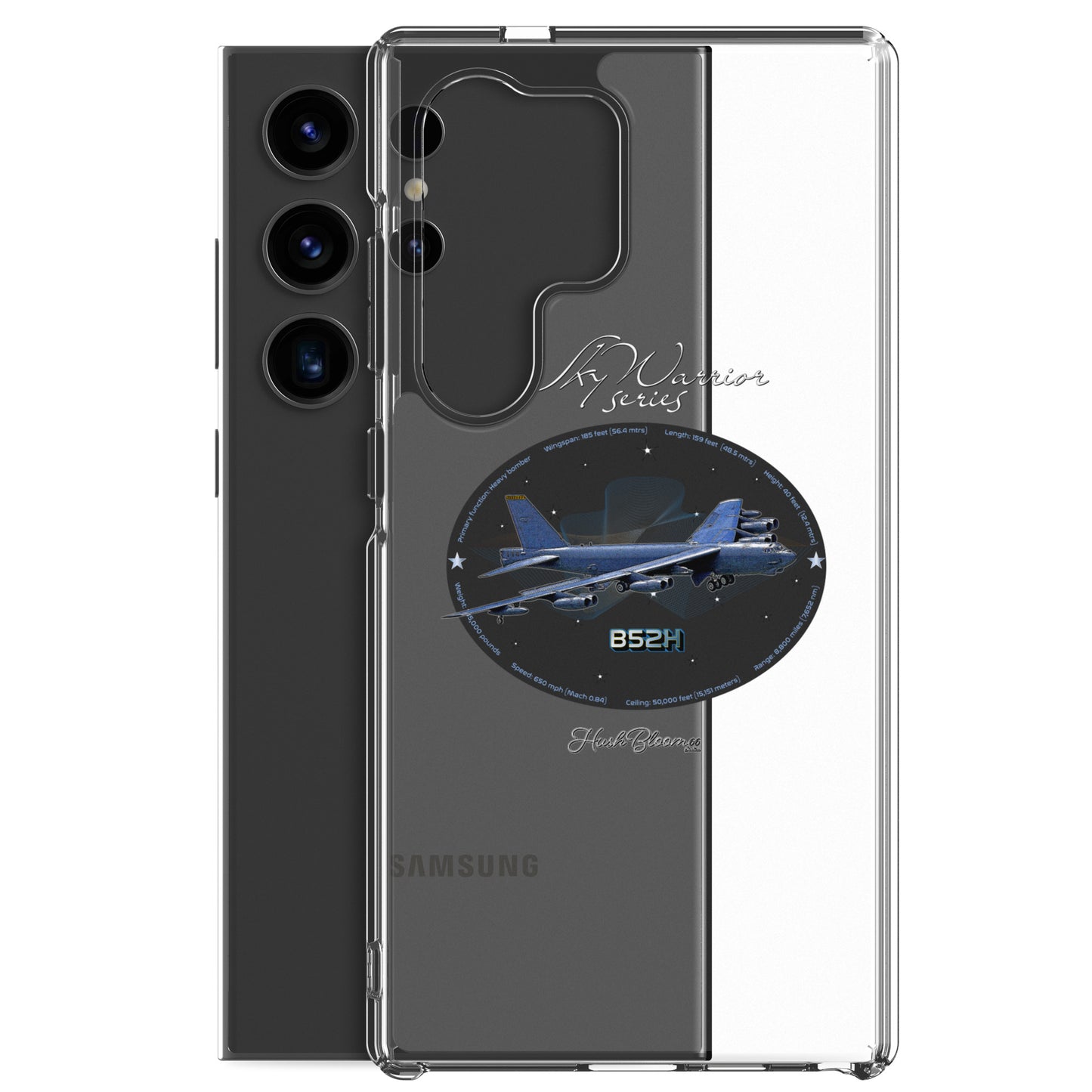 B52H Stratofortress Clear Case for Samsung
