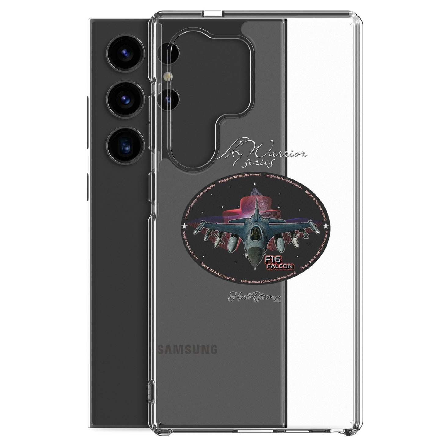 F16 Falcon Clear Case for Samsung