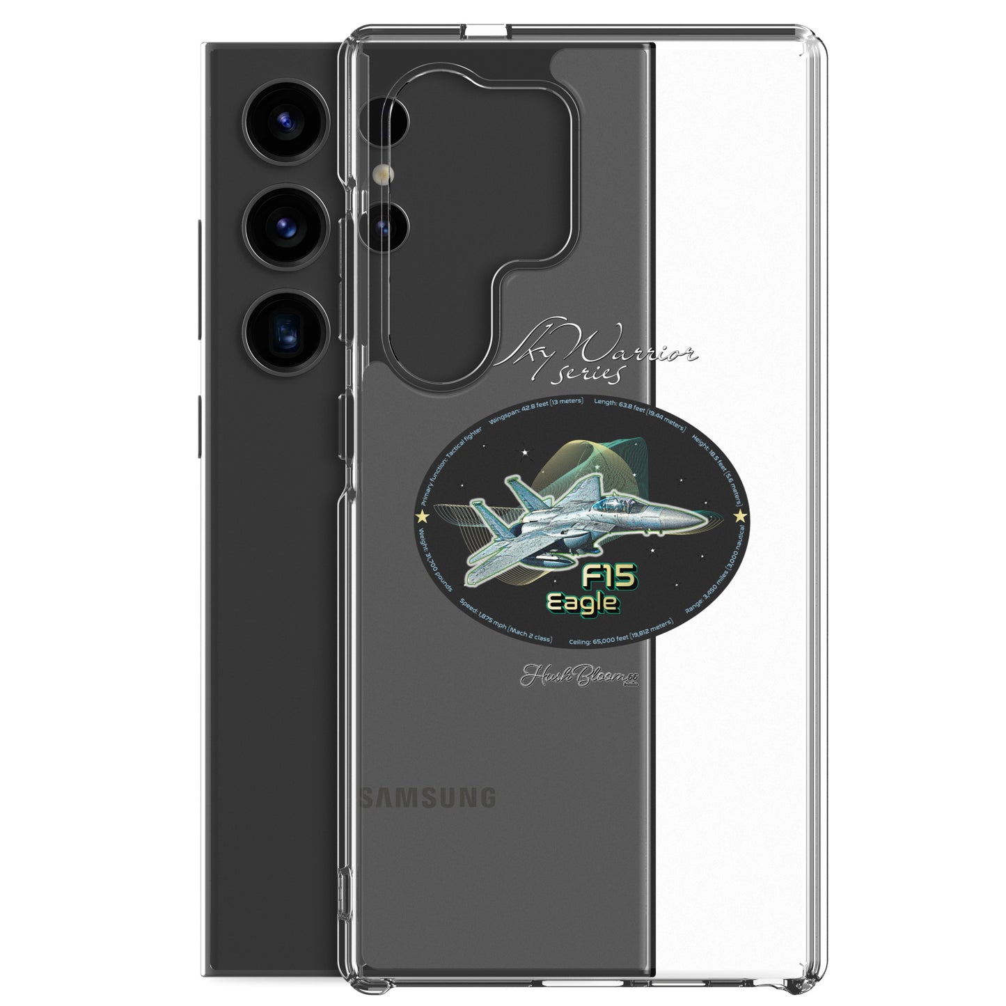 F15 Eagle Clear Case for Samsung