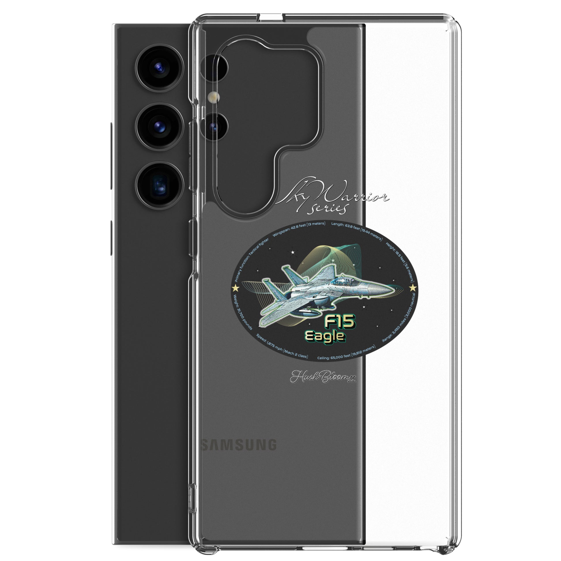 F15 Eagle Clear Case for Samsung