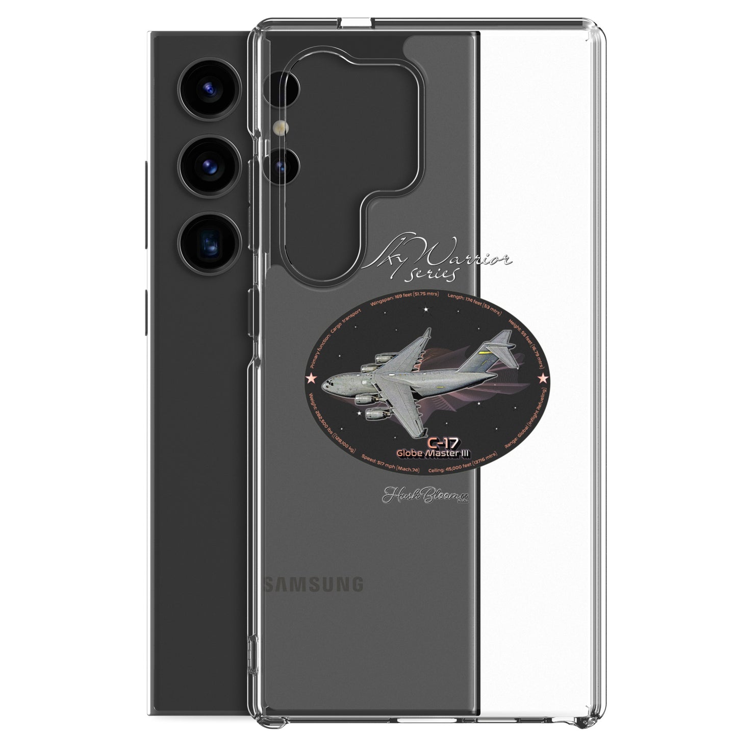 C17 Globe Master III Clear Case for Samsung