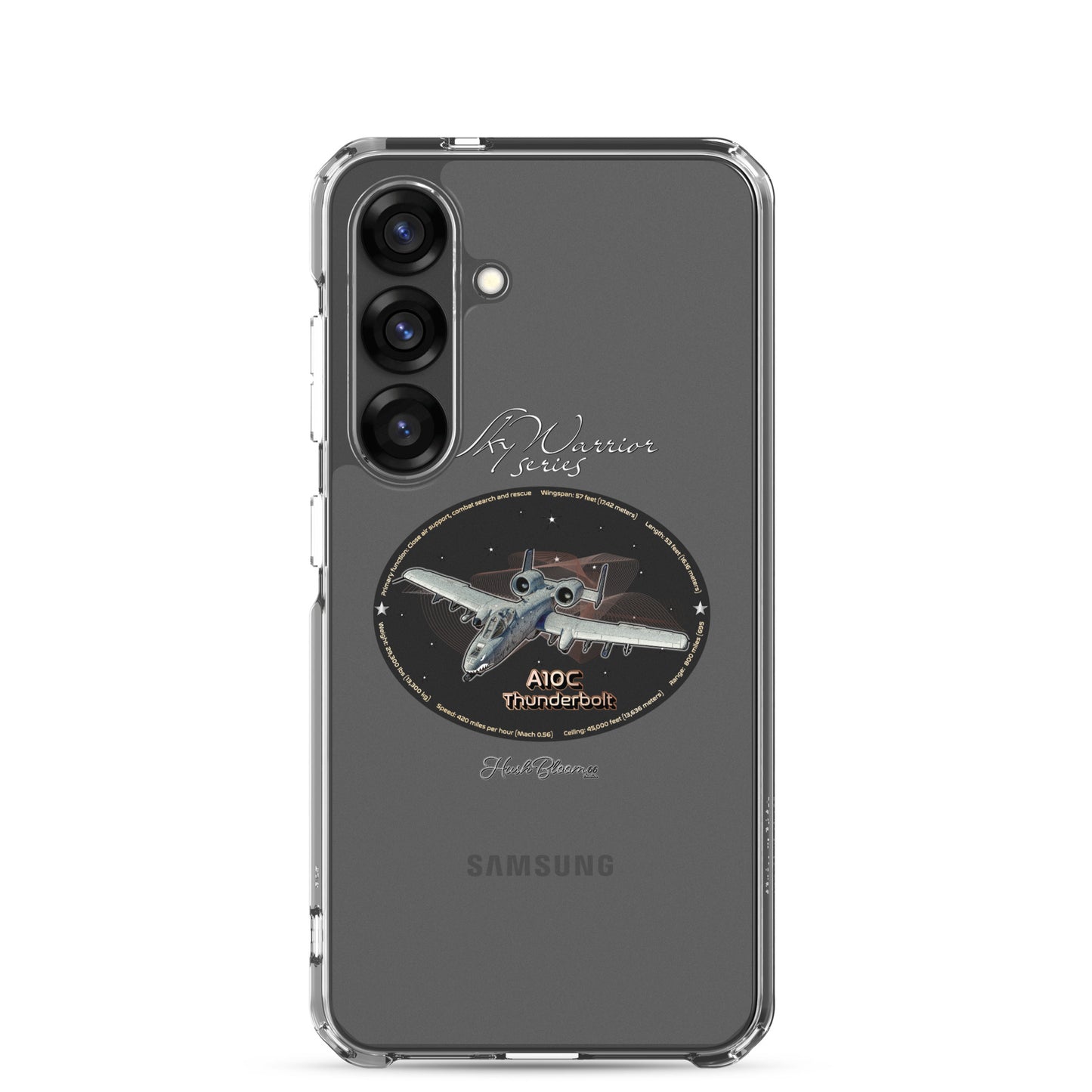 A10C Thunderbolt Clear Case for Samsung