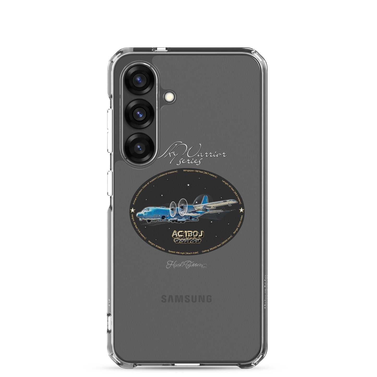 AC130J Ghostrider Clear Case for Samsung