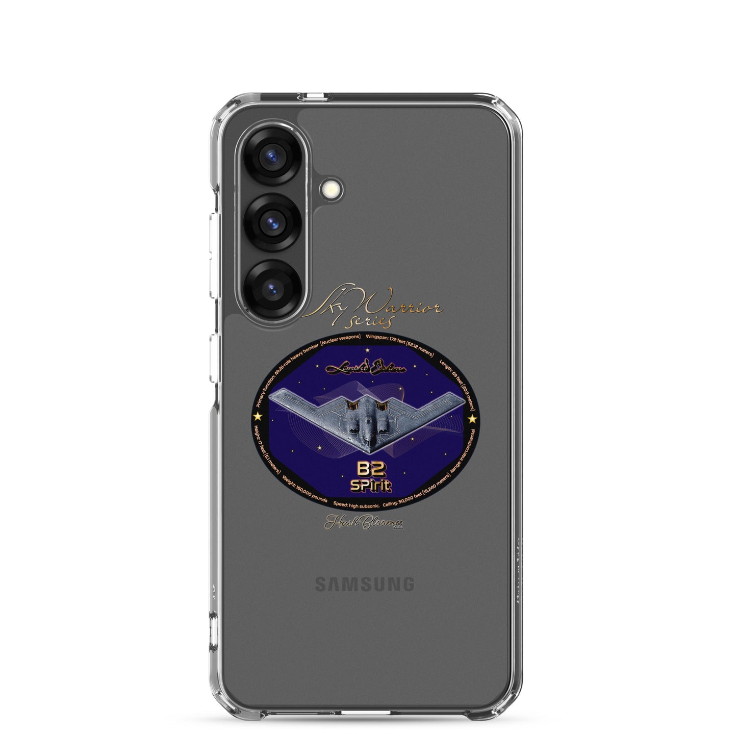 B2 Spirit (Limited Edition) Clear Case for Samsung