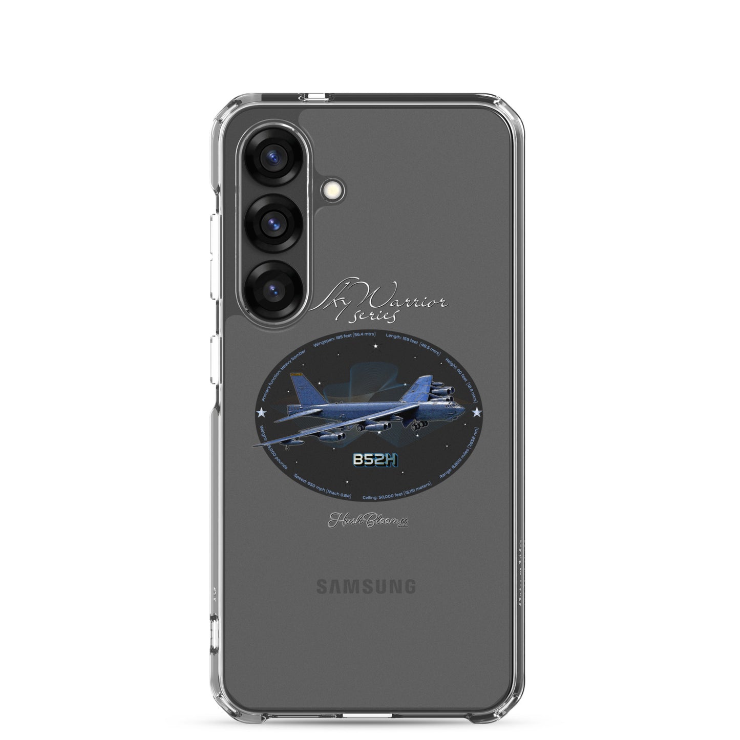 B52H Stratofortress Clear Case for Samsung