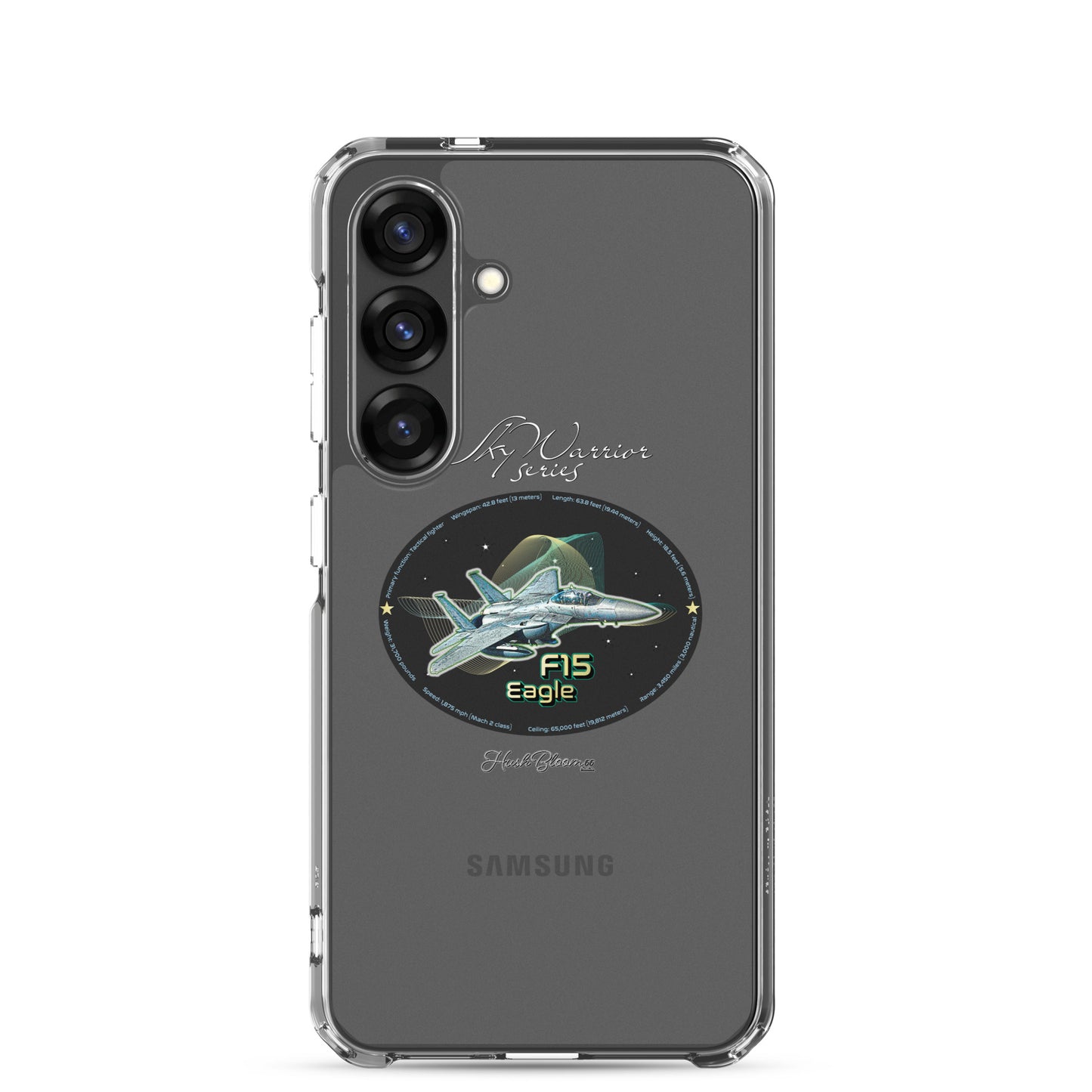 F15 Eagle Clear Case for Samsung