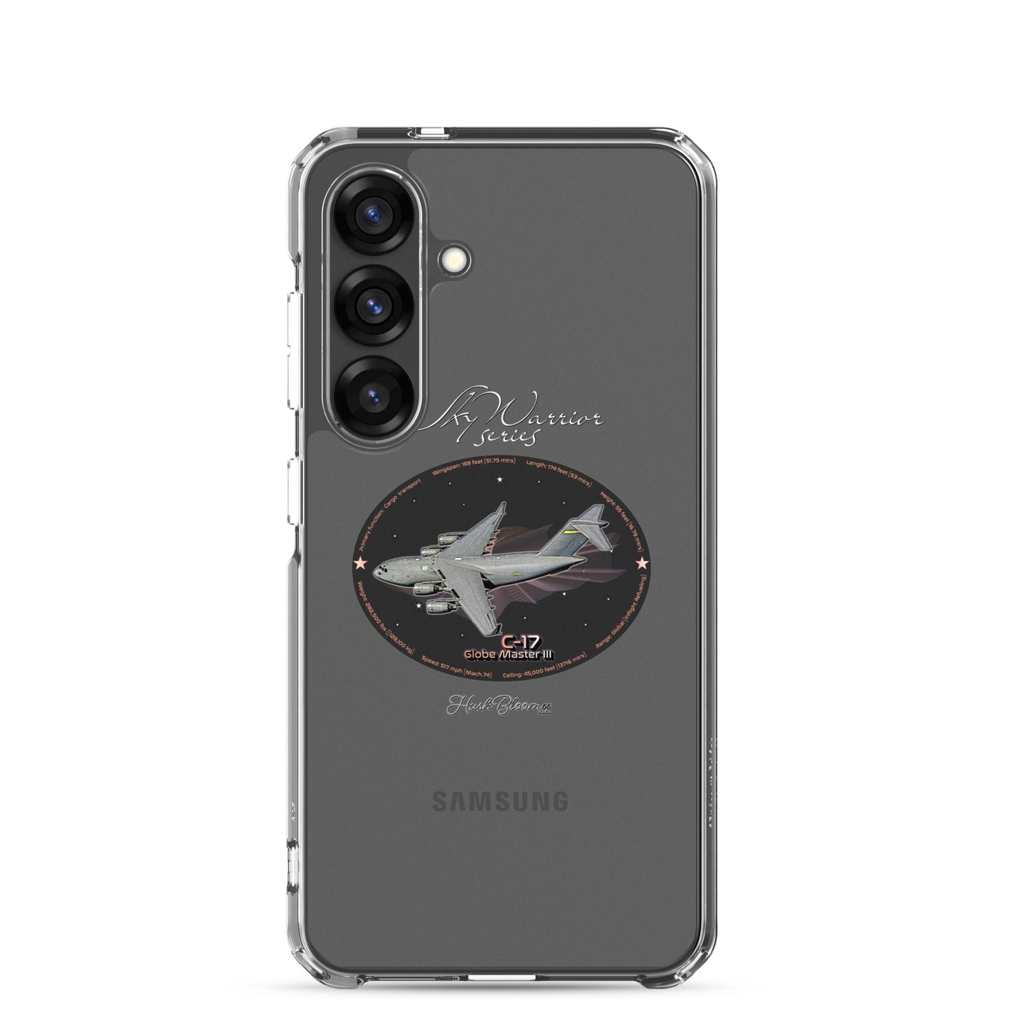 C17 Globe Master III Clear Case for Samsung