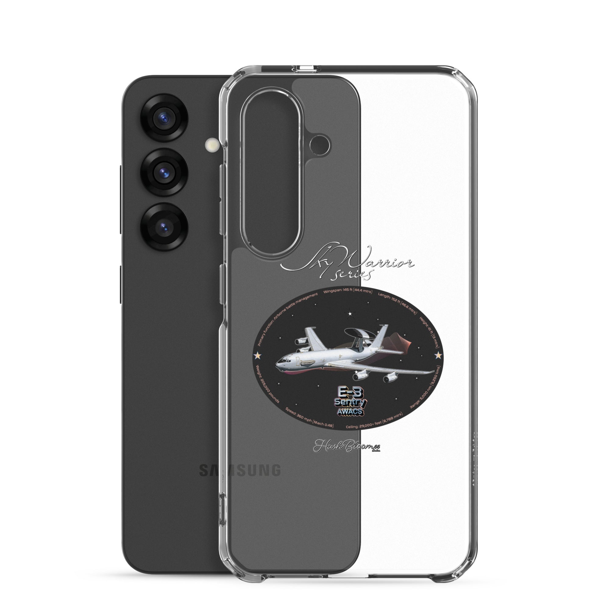 E3 Sentry Clear Case for Samsung