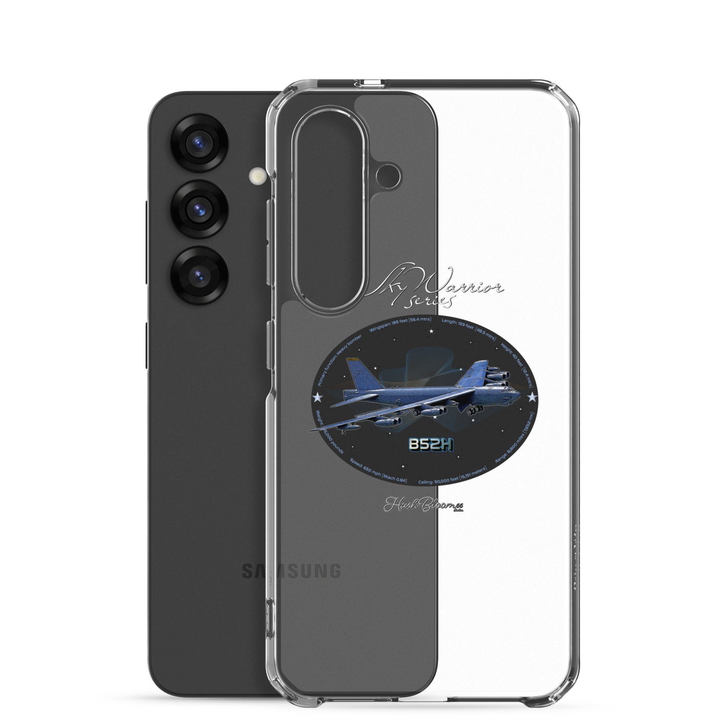 B52H Stratofortress Clear Case for Samsung