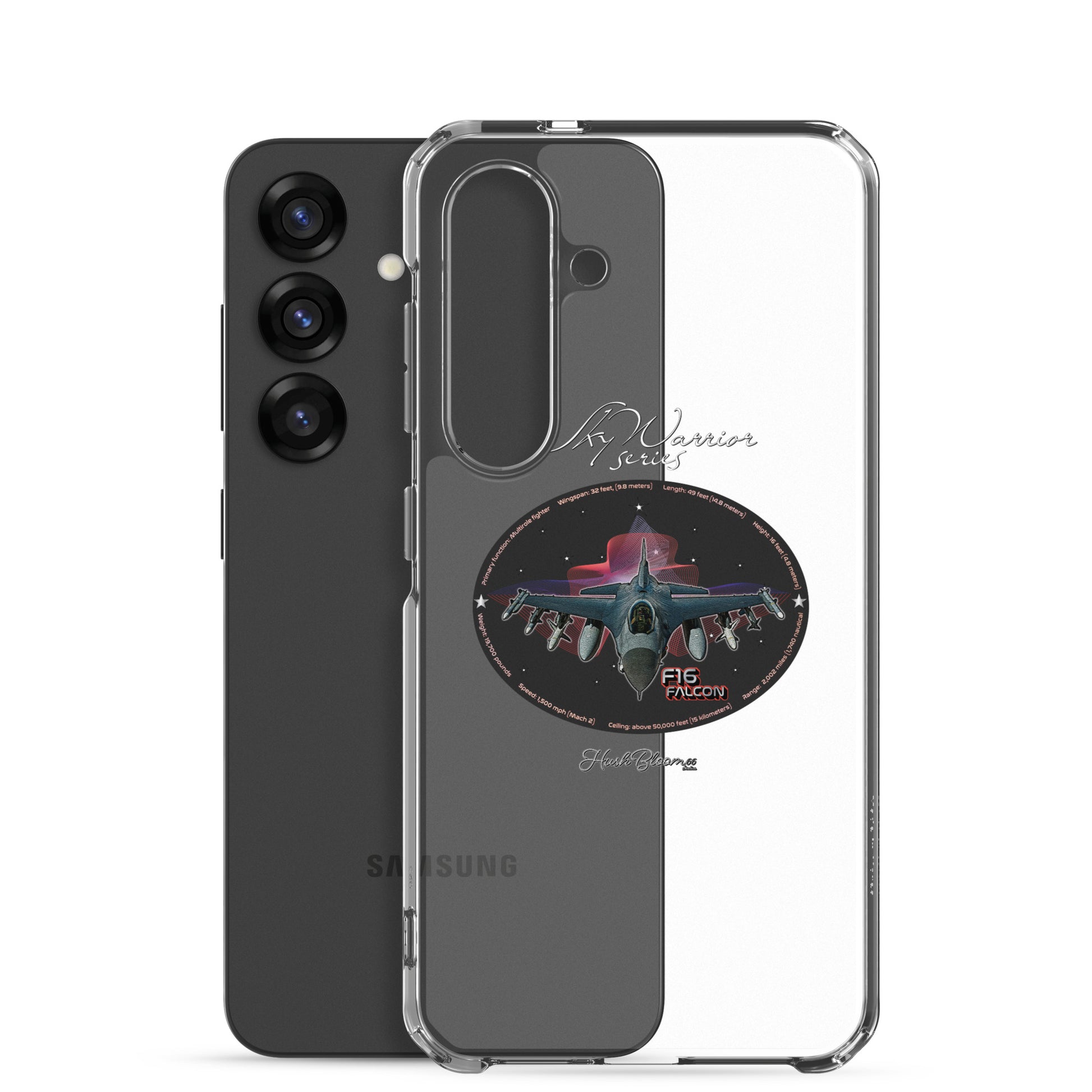 F16 Falcon Clear Case for Samsung