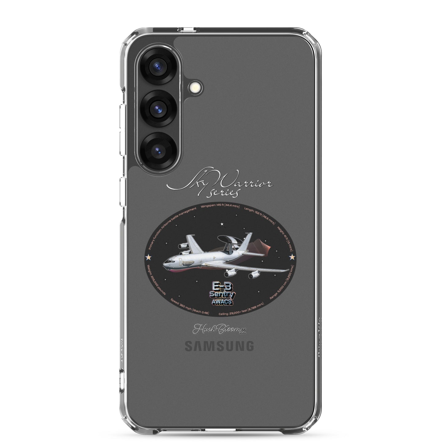 E3 Sentry Clear Case for Samsung