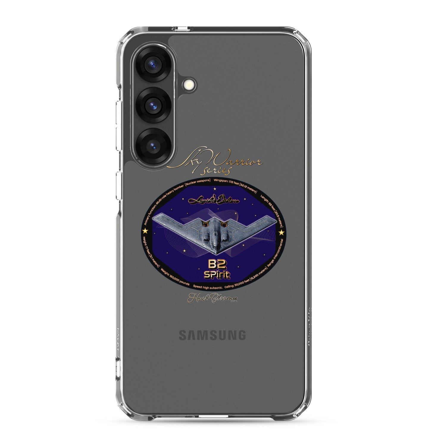 B2 Spirit (Limited Edition) Clear Case for Samsung