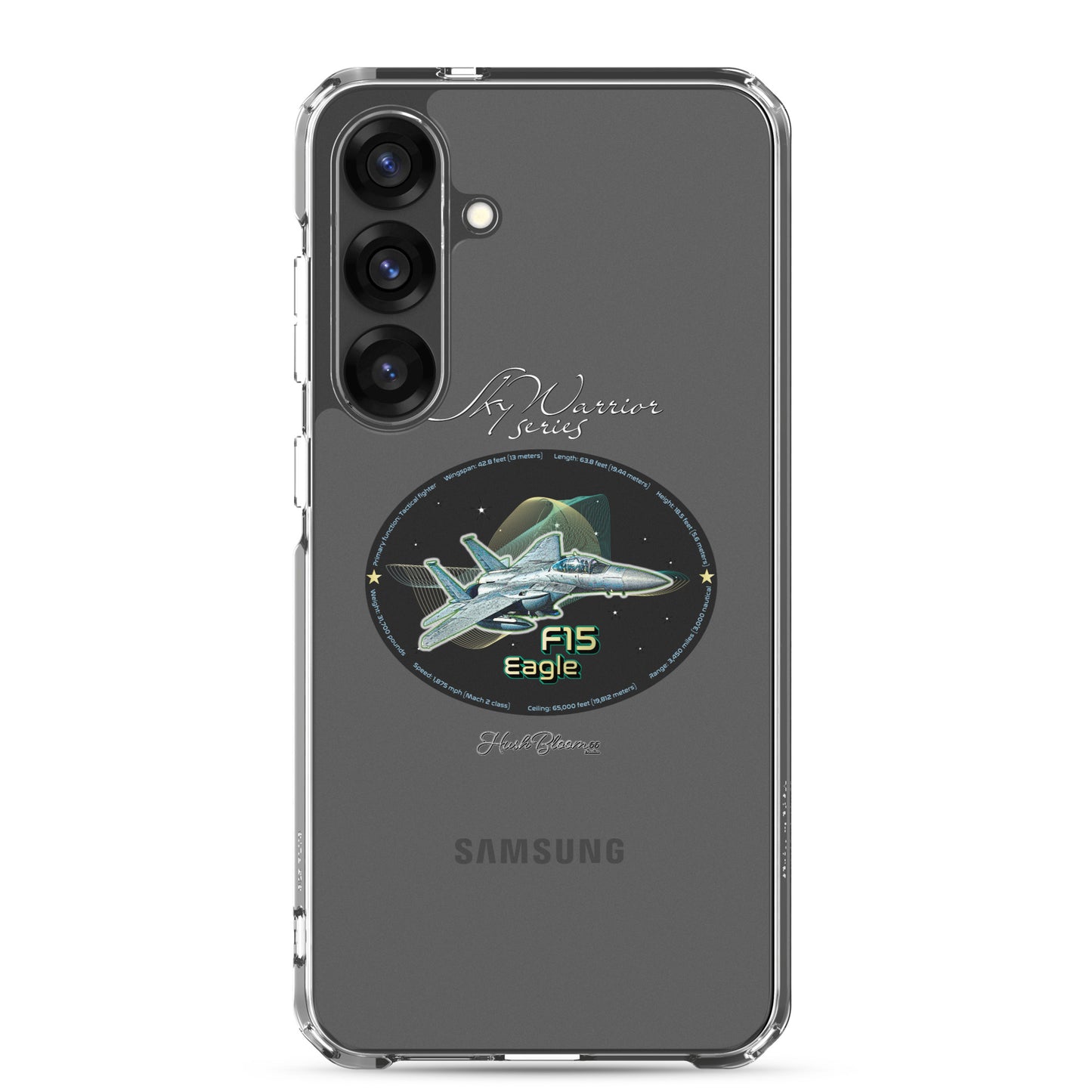F15 Eagle Clear Case for Samsung