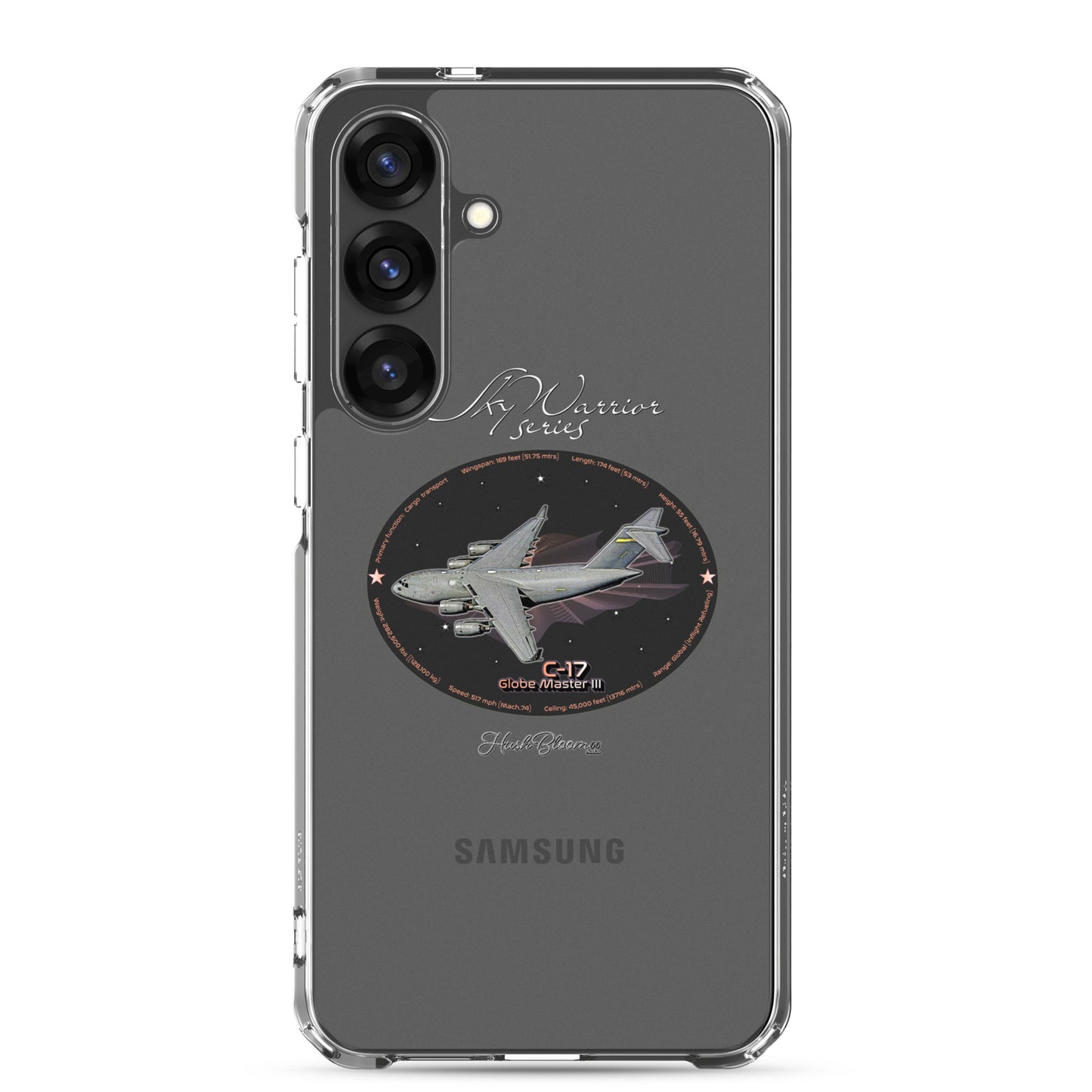 C17 Globe Master III Clear Case for Samsung