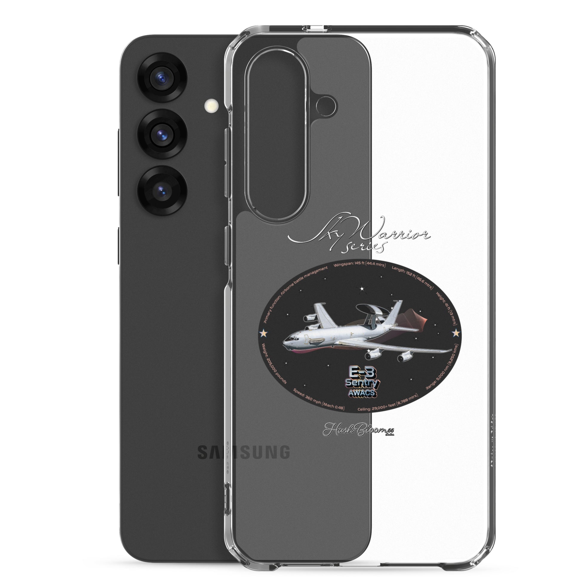 E3 Sentry Clear Case for Samsung