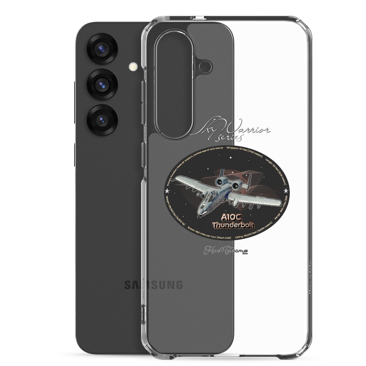 A10C Thunderbolt Clear Case for Samsung