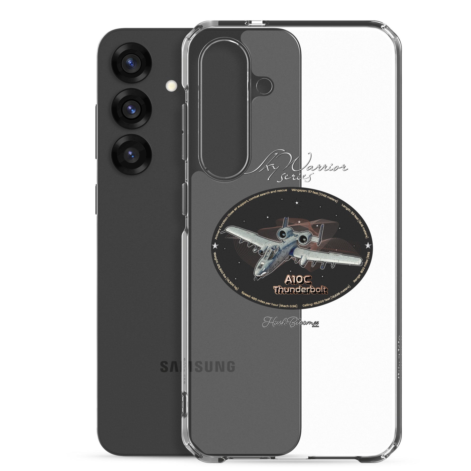 A10C Thunderbolt Clear Case for Samsung
