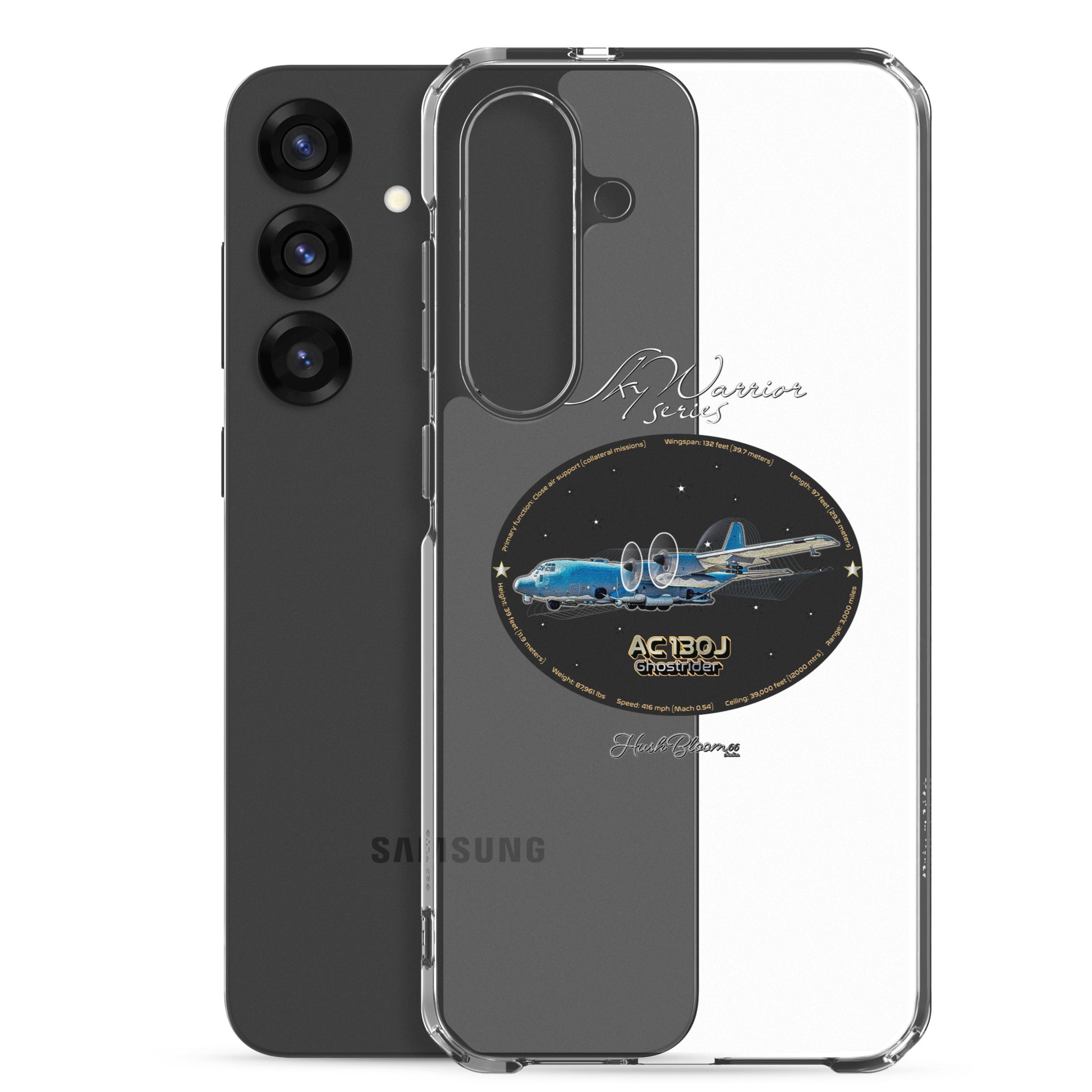 AC130J Ghostrider Clear Case for Samsung