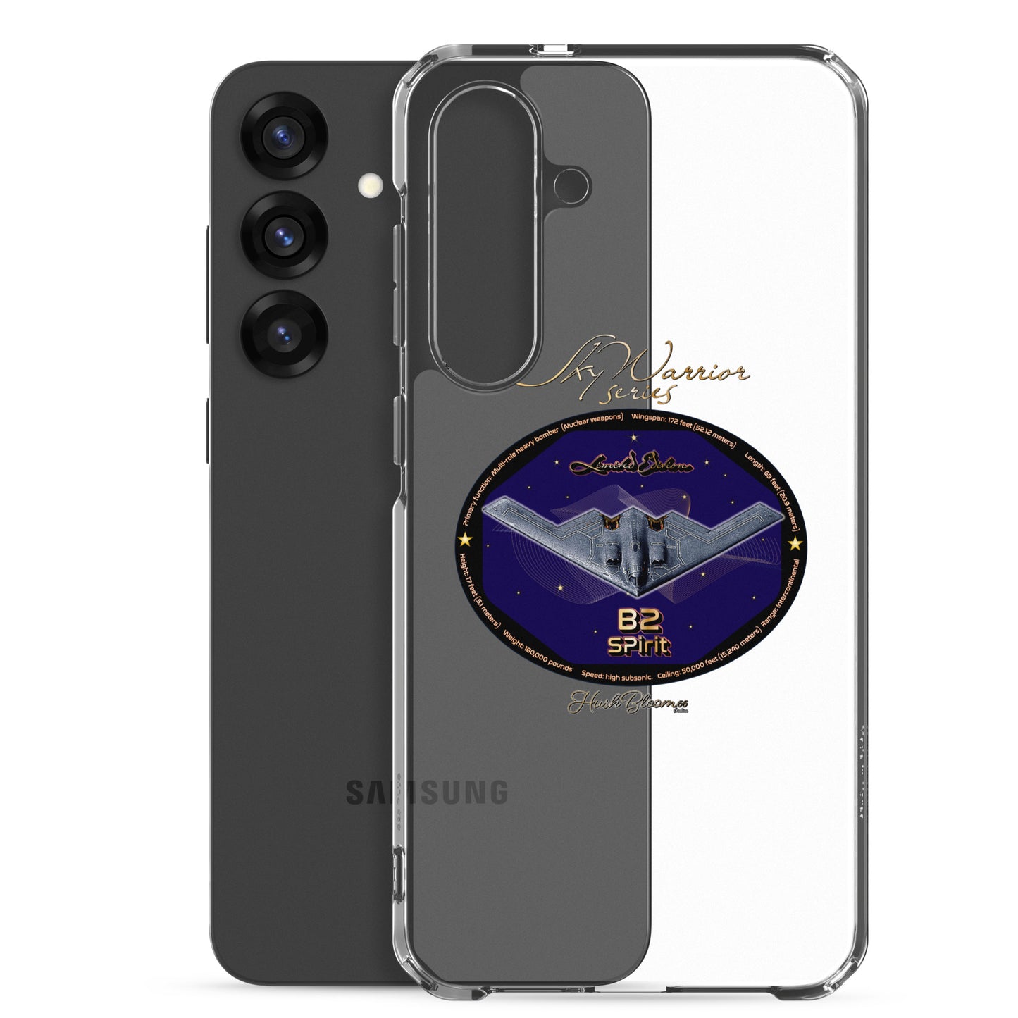 B2 Spirit (Limited Edition) Clear Case for Samsung