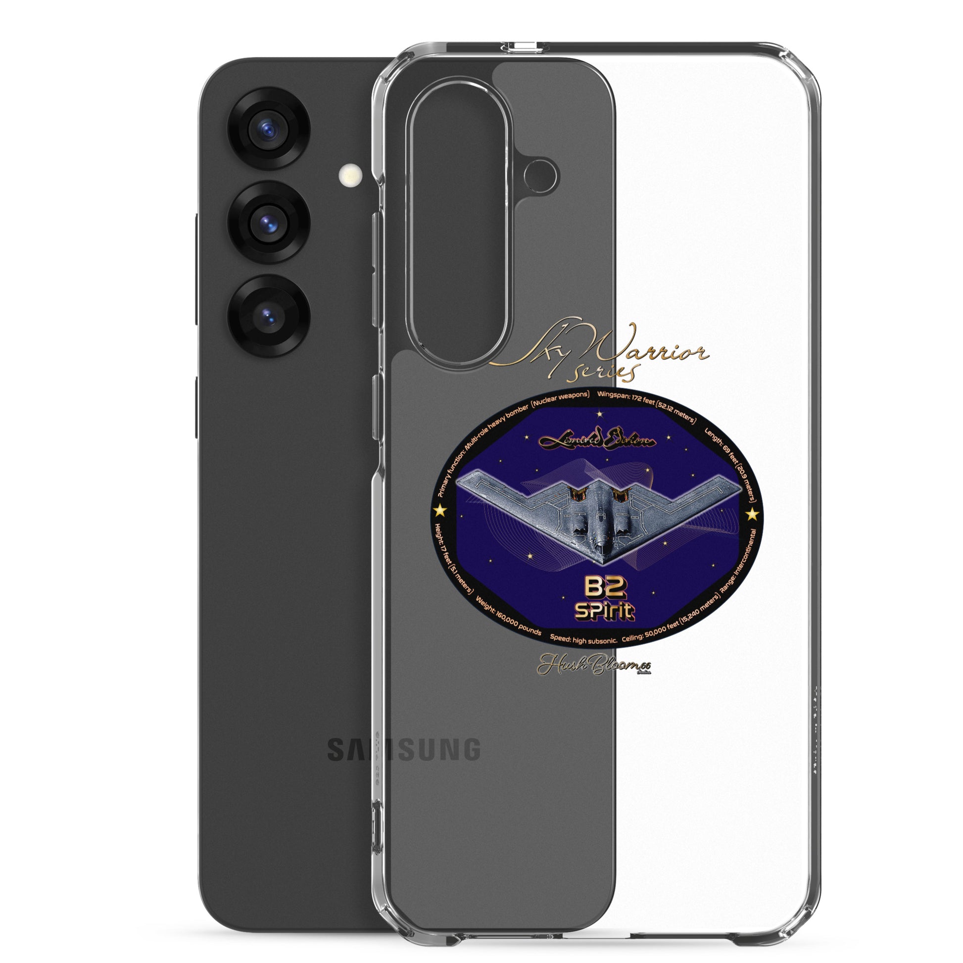 B2 Spirit (Limited Edition) Clear Case for Samsung
