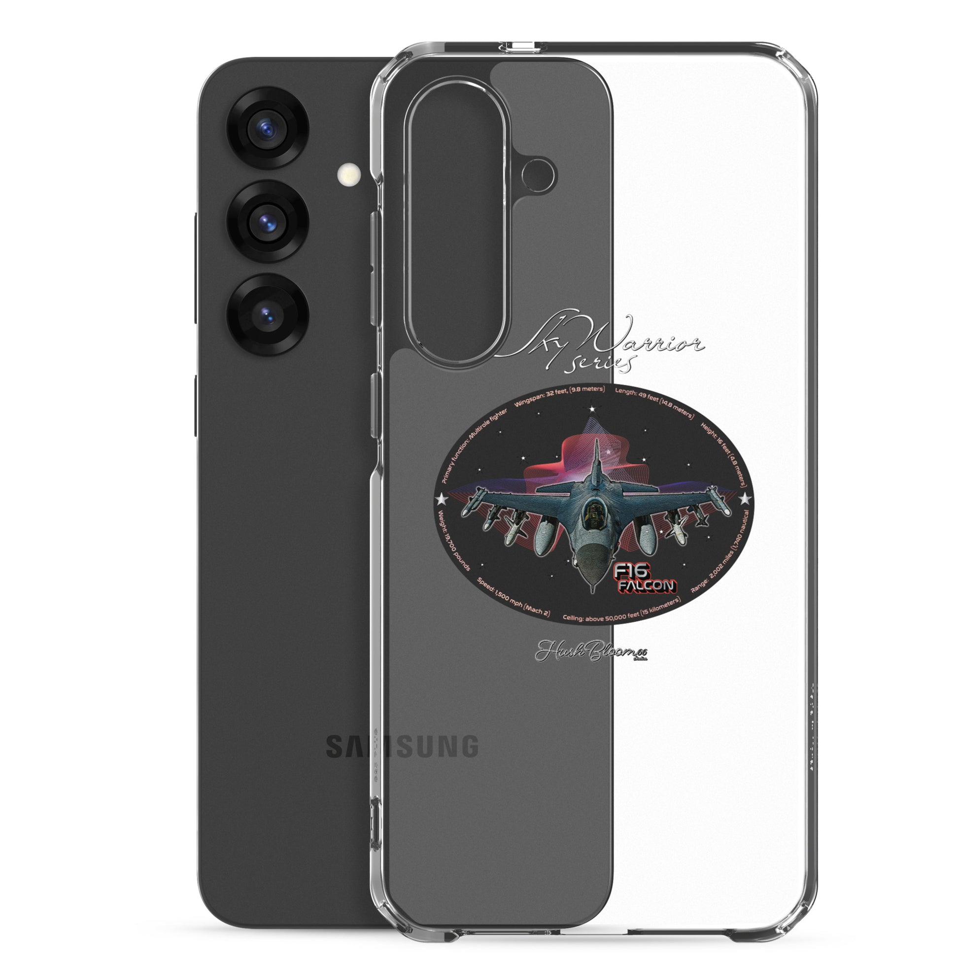 F16 Falcon Clear Case for Samsung