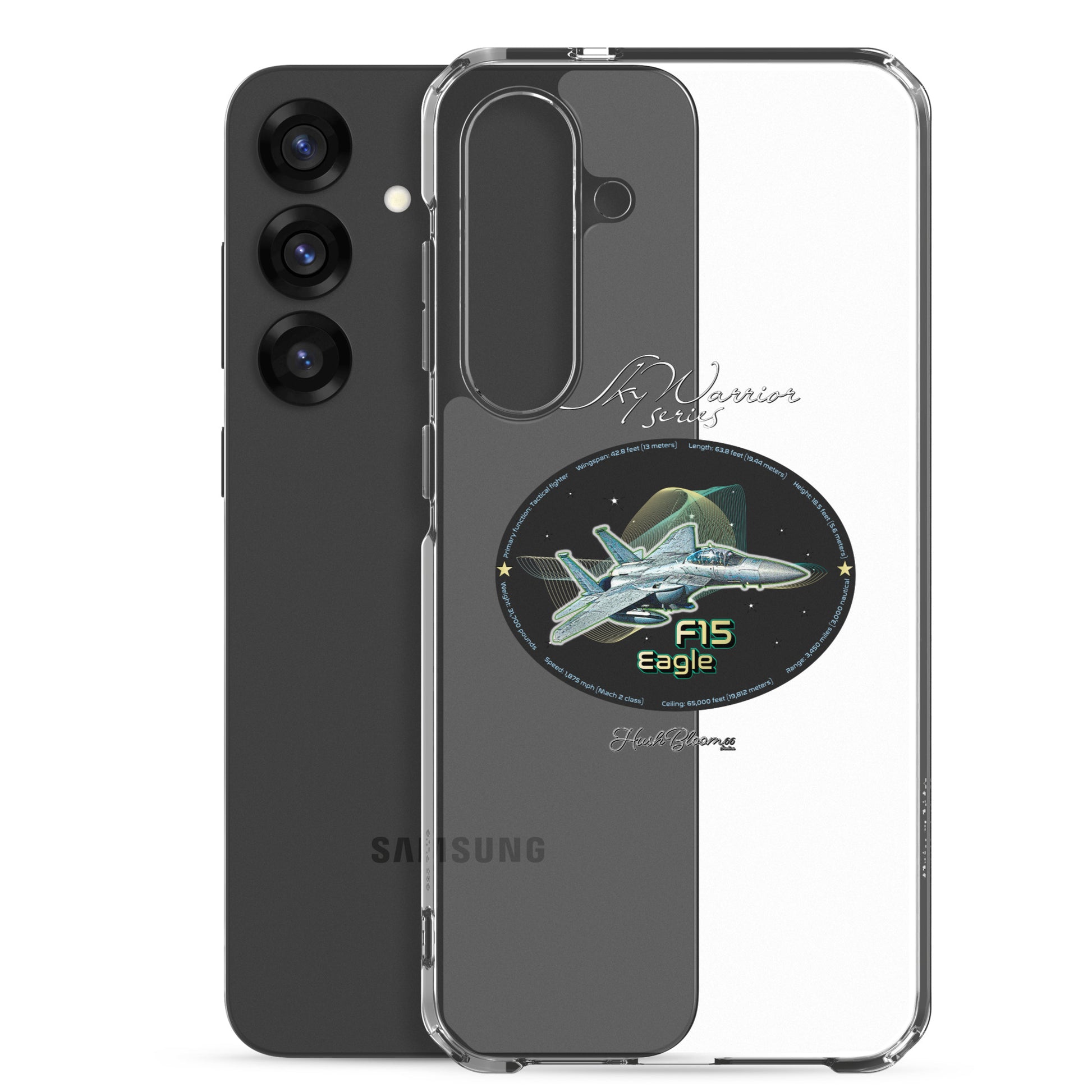 F15 Eagle Clear Case for Samsung