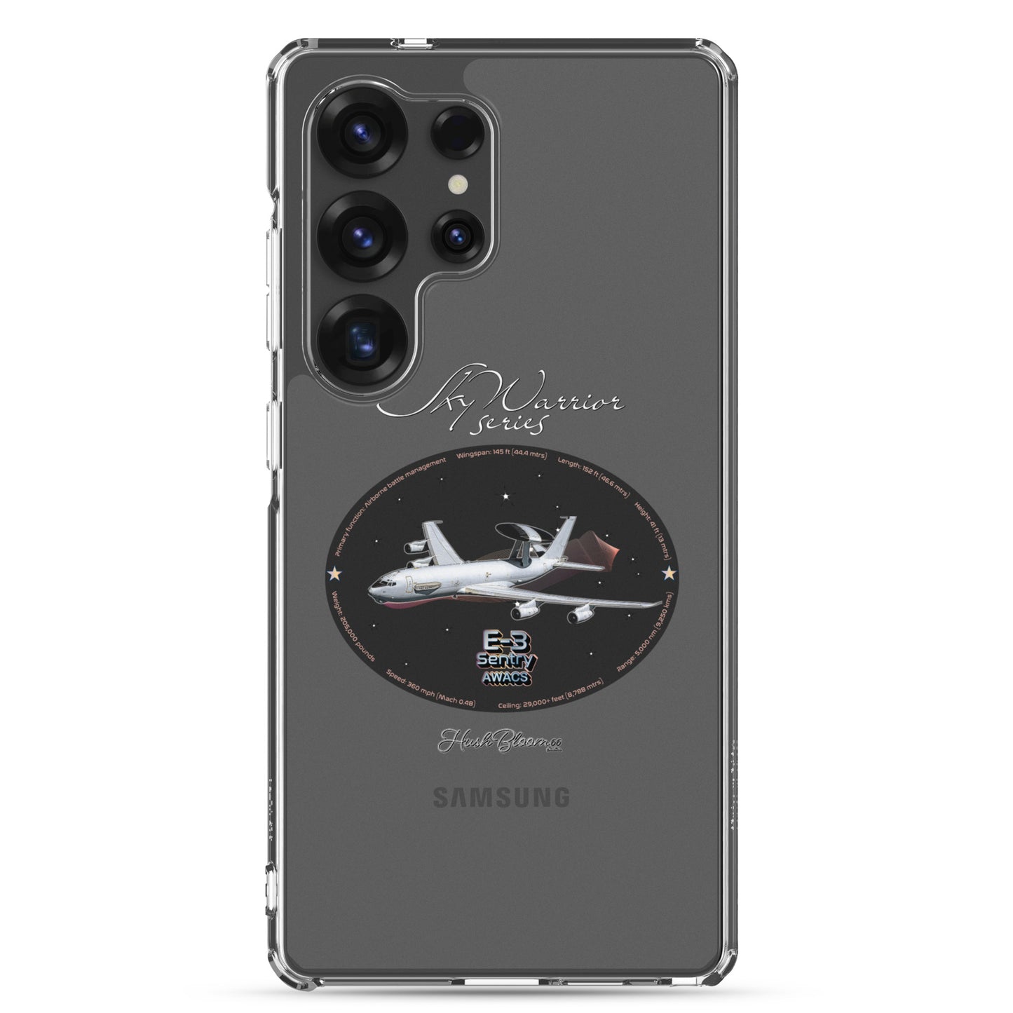 E3 Sentry Clear Case for Samsung
