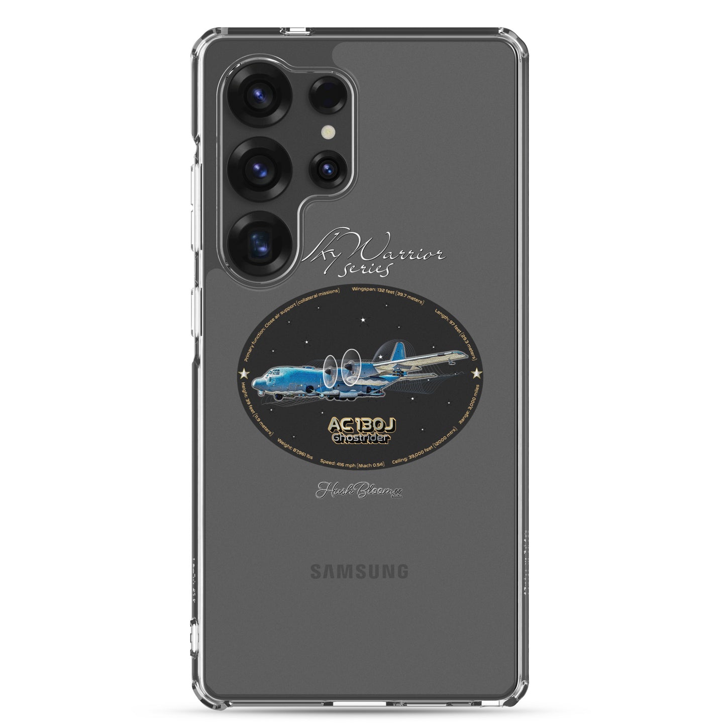 AC130J Ghostrider Clear Case for Samsung