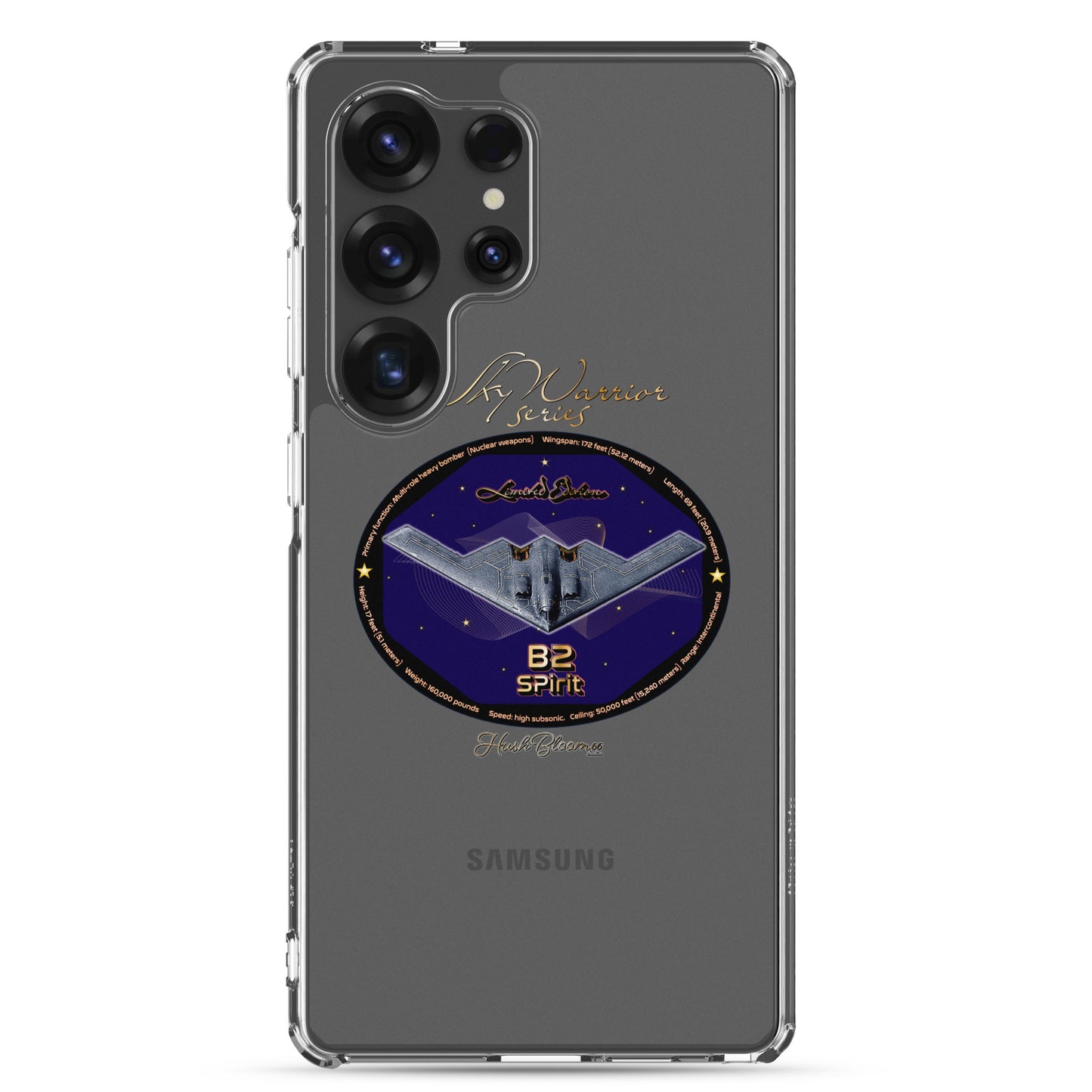 B2 Spirit (Limited Edition) Clear Case for Samsung