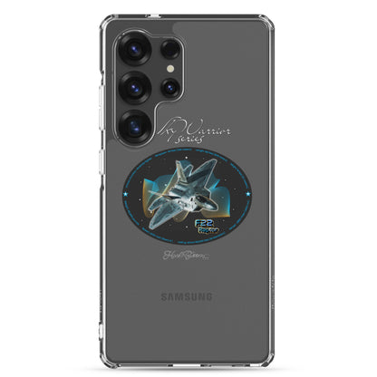 F22 Raptor Clear Case for Samsung