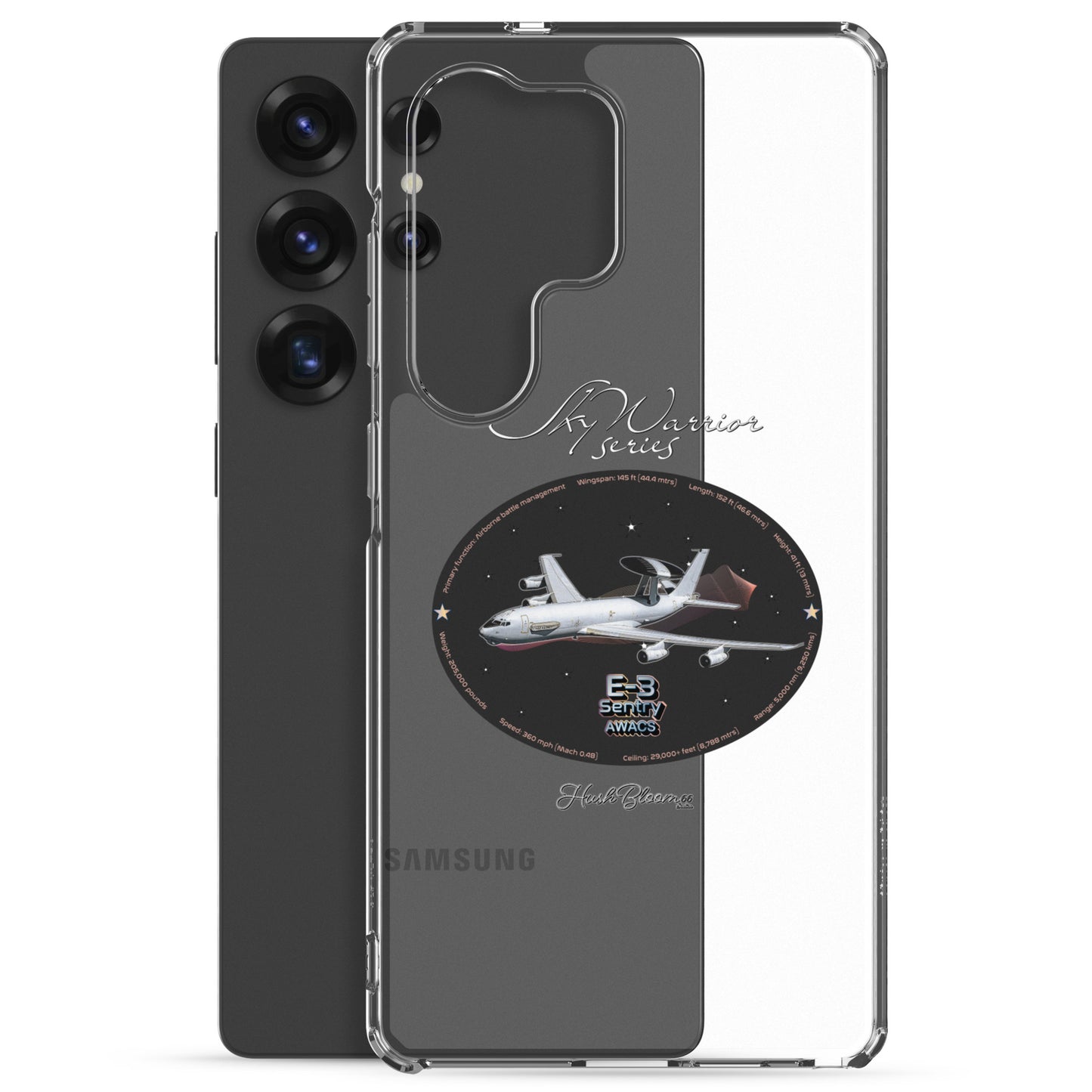 E3 Sentry Clear Case for Samsung