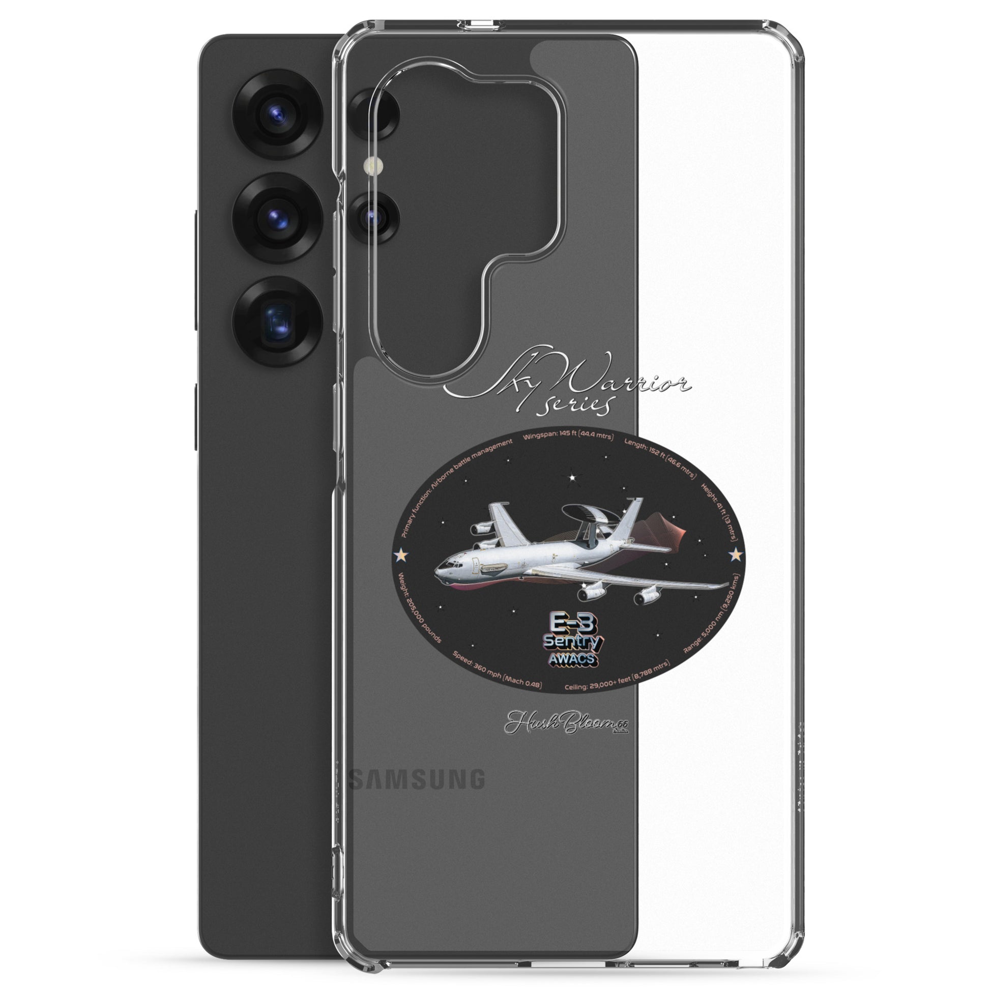 E3 Sentry Clear Case for Samsung